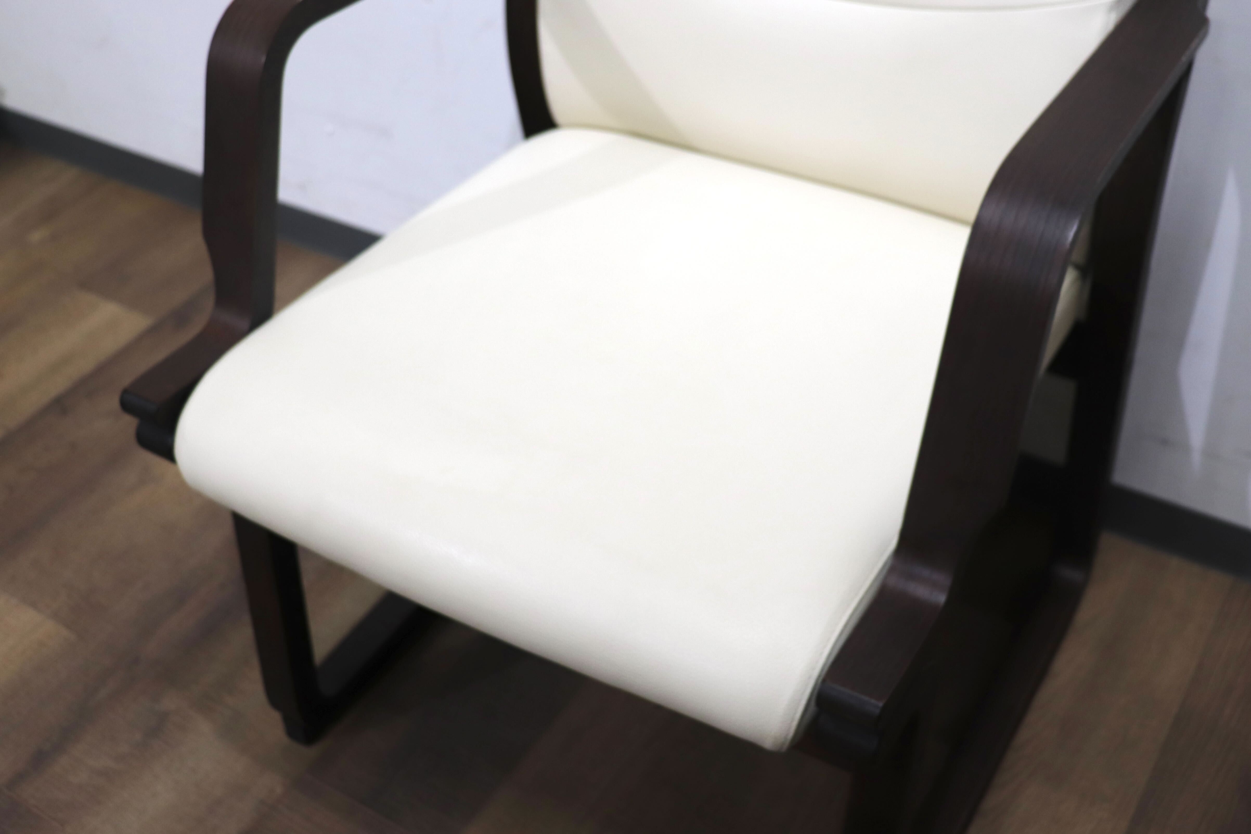 GMHN244C○karimoku / カリモク Direttore ディレトーレ リクライニングチェア ダイニングチェア アームチェア 合皮 国産家具