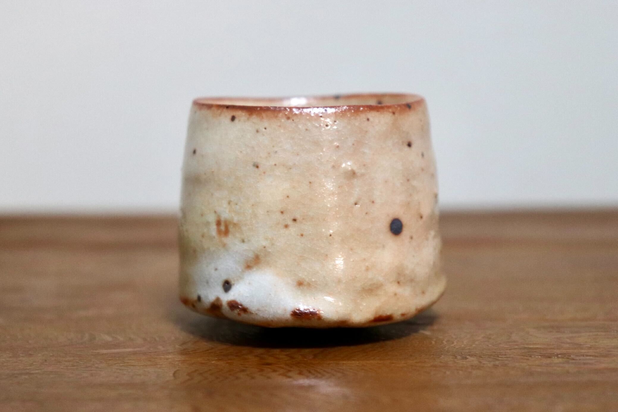 GMIO437B○千代市陶房 清水万佐年 丹波焼 ぐい呑み 酒器 陶器 丹波篠山 伝統工芸 未使用