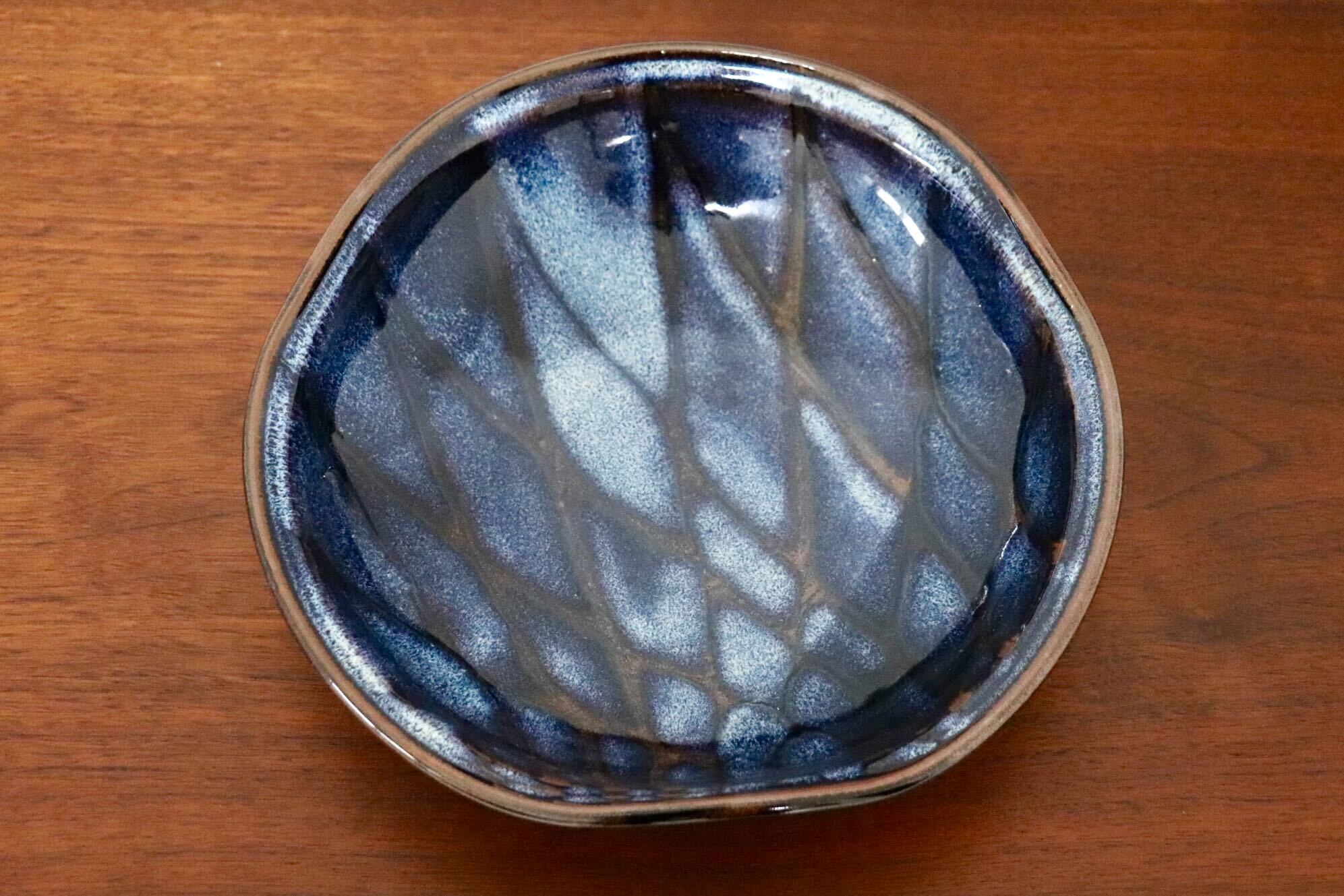 GMIO330○陶勝窯 丹波焼 網目鉢 市野勝 市野勝磯 陶器 工芸品 丹波篠山 未使用