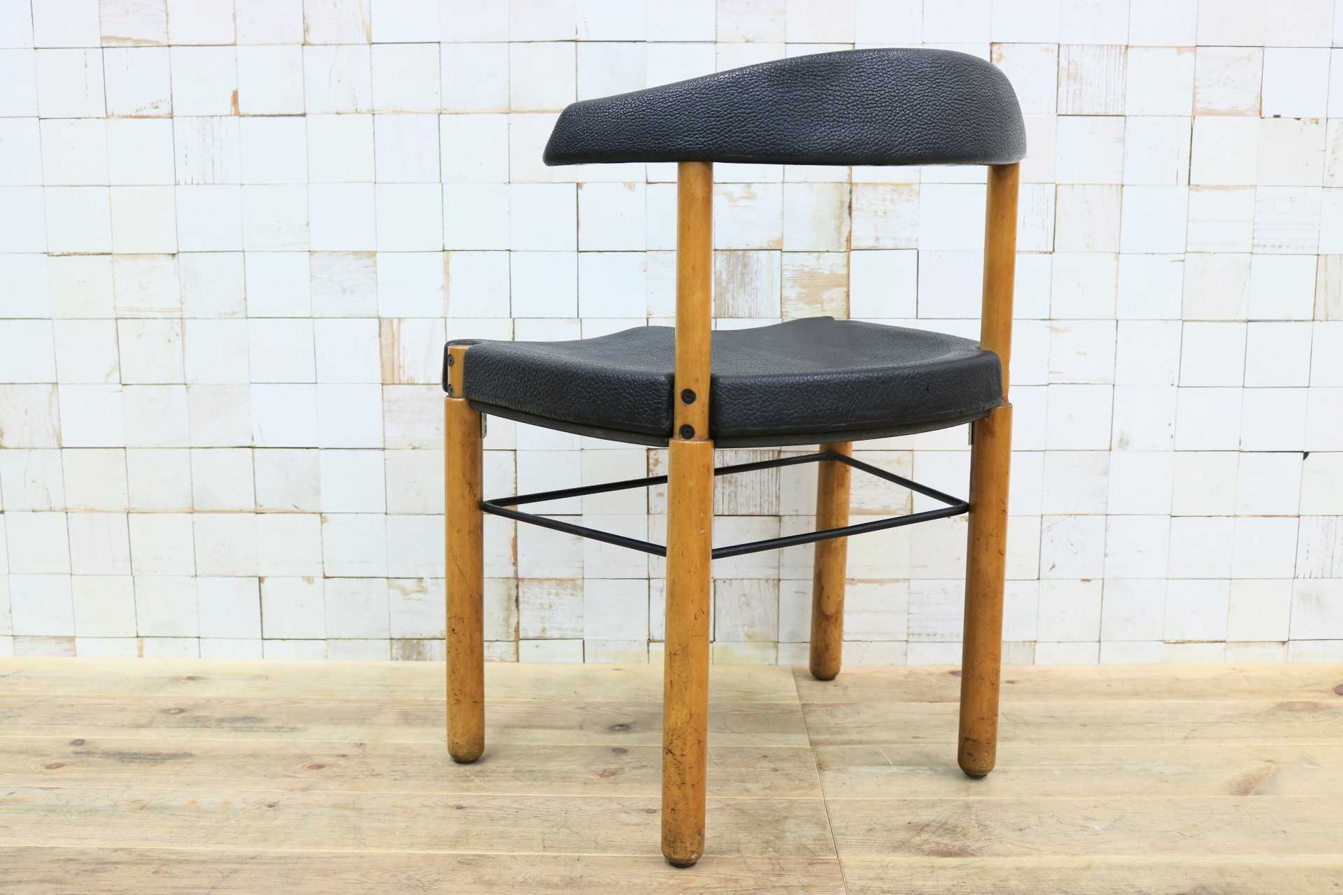 GMIN7O〇Cassina / カッシーナ レオナルドチェア ダイニングチェア Strassle collection社 スイス 椅子 ブラック 北欧スタイル モダン