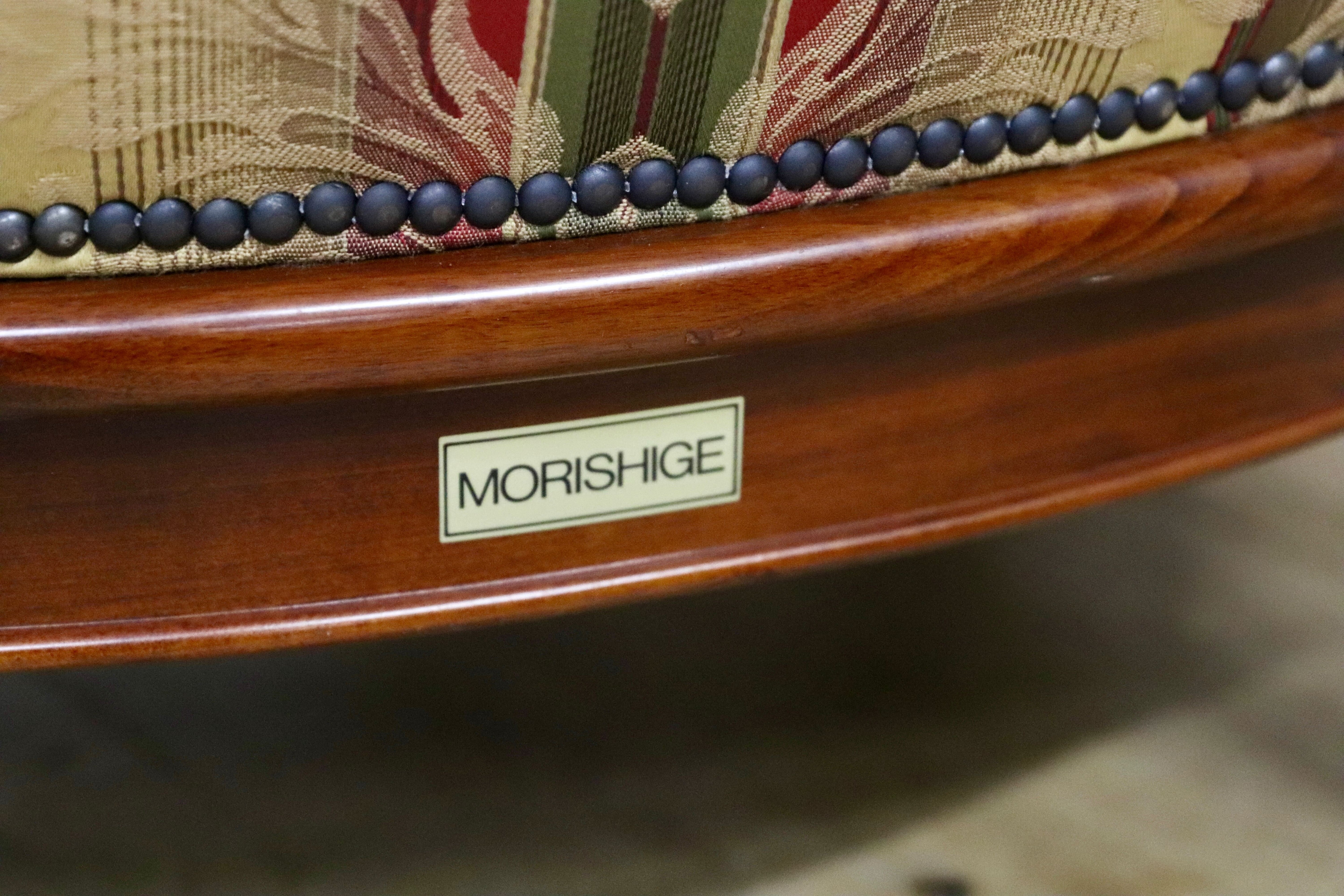 GMHS24A○モリシゲ / MORISHIGE 1人掛けソファ シングルソファ IDC大塚家具 ファブリック クラシック 検)ドレクセル マルニ