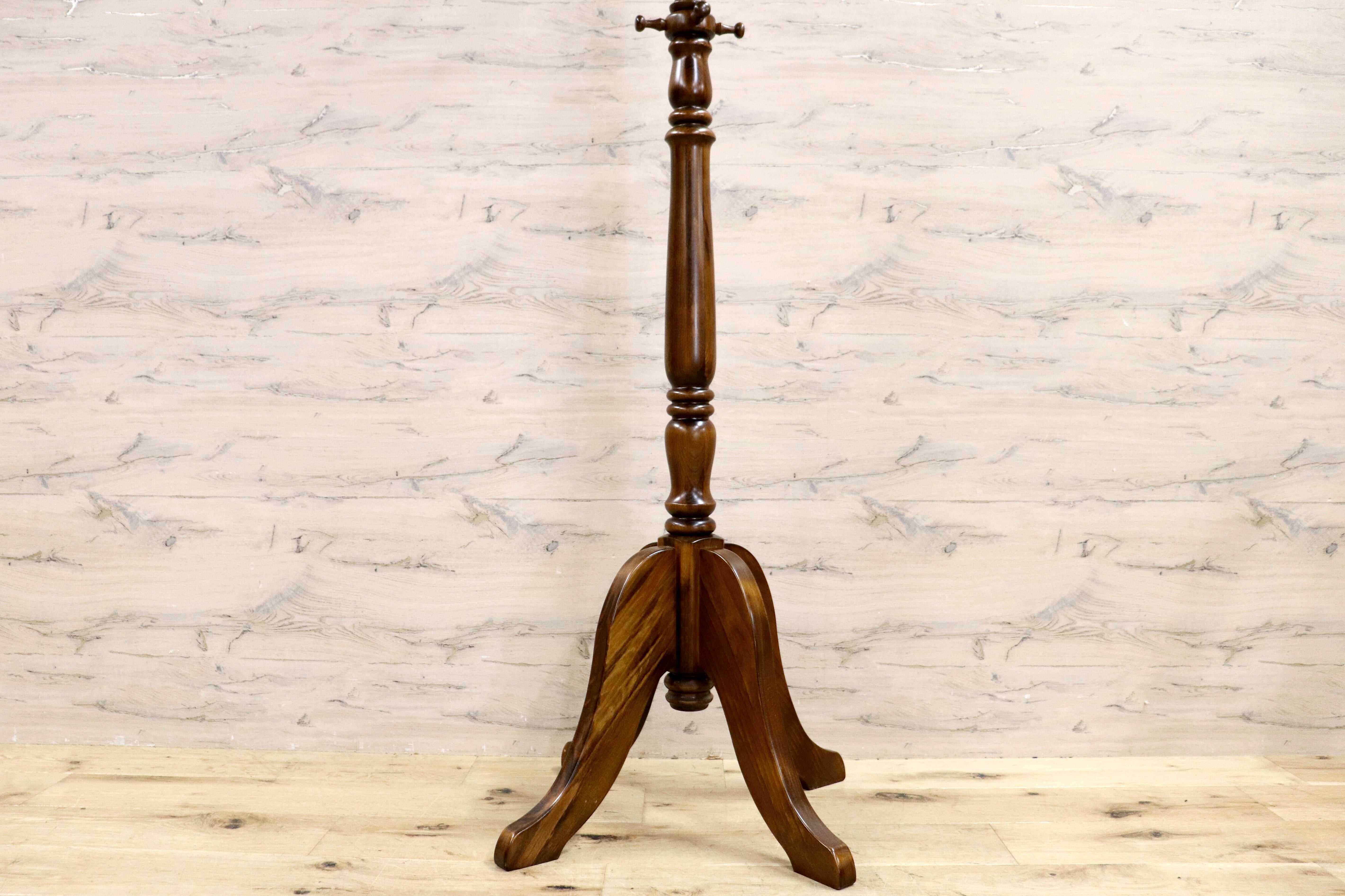 GMHF61○karimoku / カリモク コロニアル コートハンガー ポールハンガー 帽子掛け ハンガーラック ブナ材 国産家具 定価約7.5万