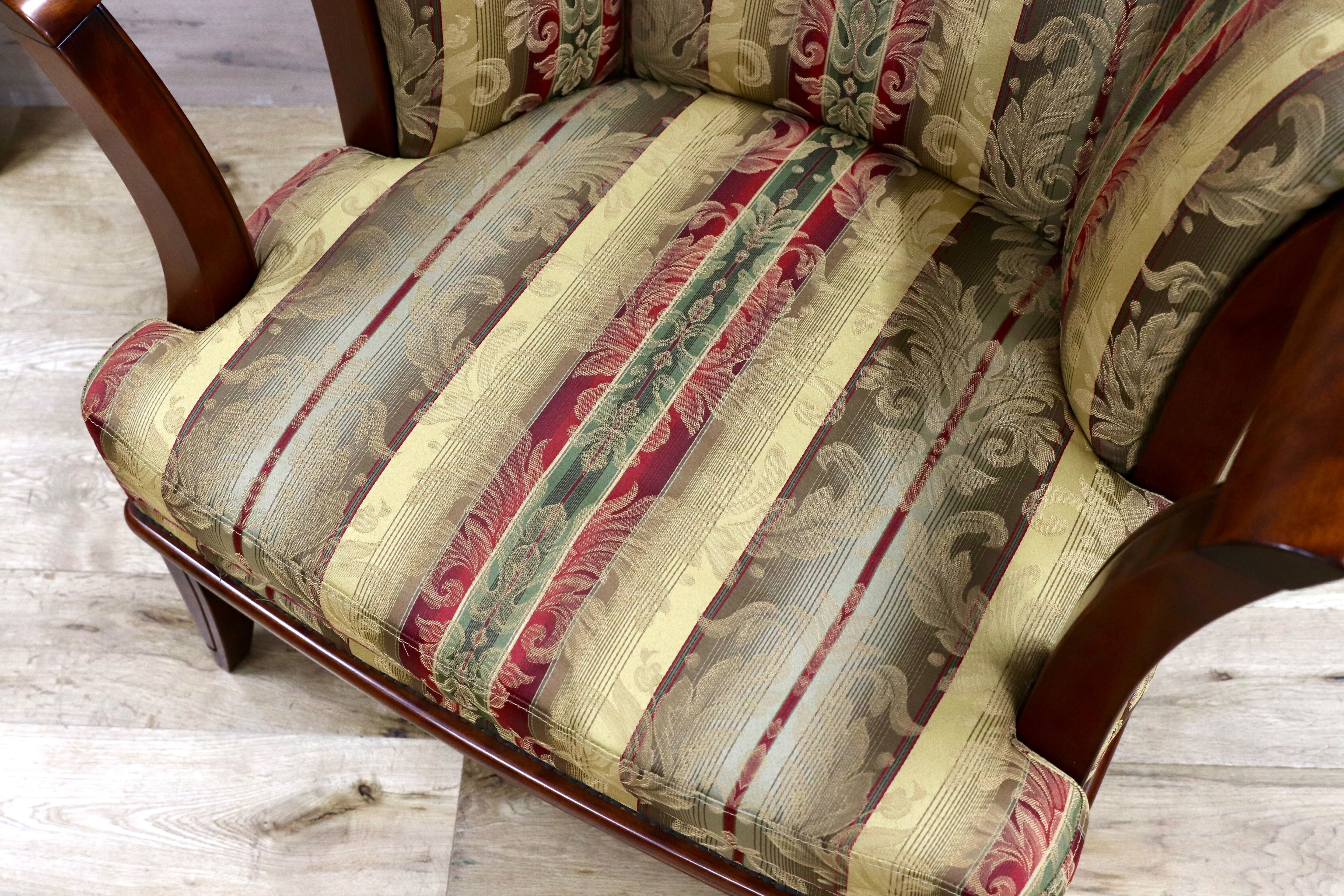 GMHS24B○モリシゲ / MORISHIGE 1人掛けソファ シングルソファ IDC大塚家具 ファブリック クラシック 検)ドレクセル マルニ