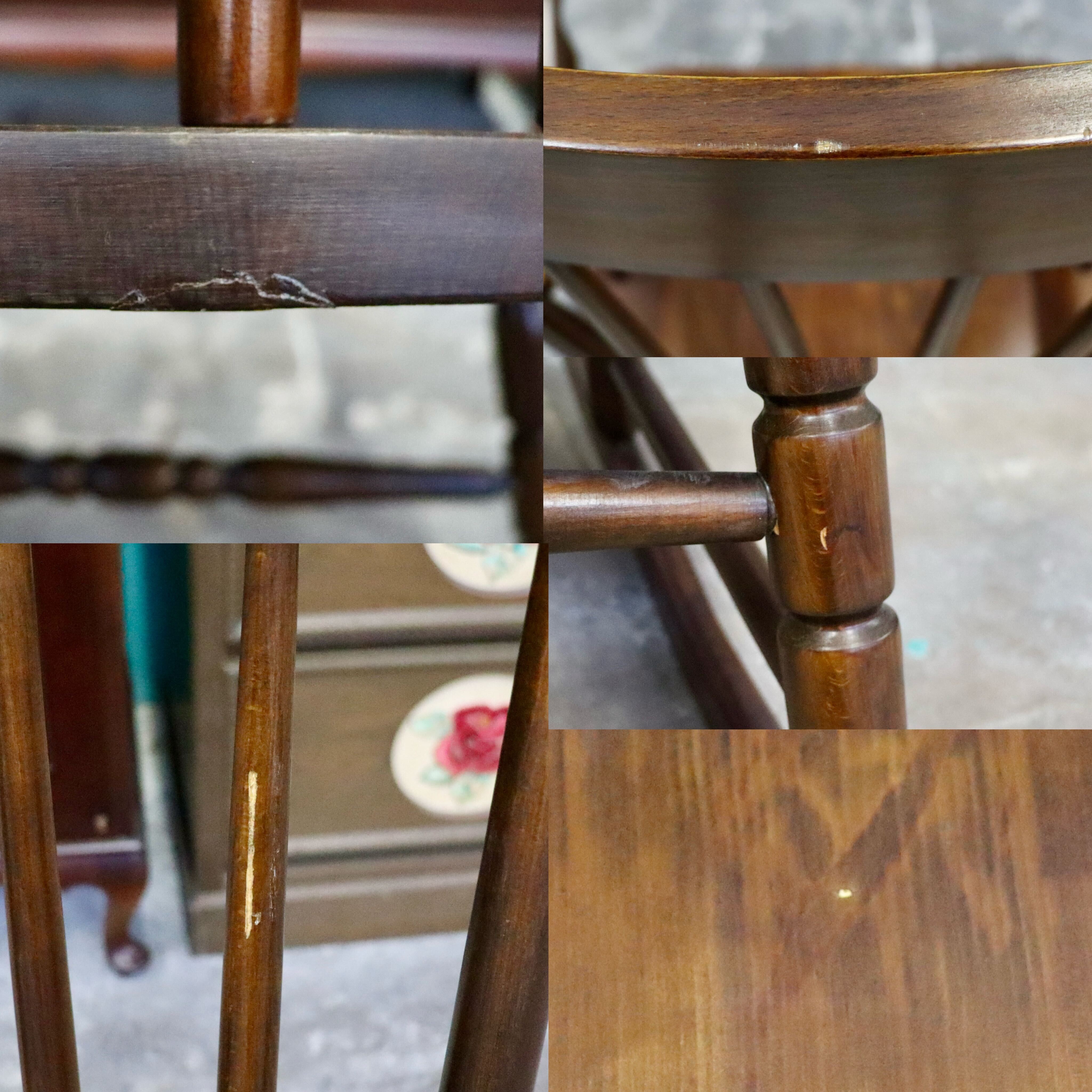 GMIS384○飛騨家具 ロッキングチェア アームチェア 揺り椅子 レトロ カントリー 古民家 ビンテージ アンティーク