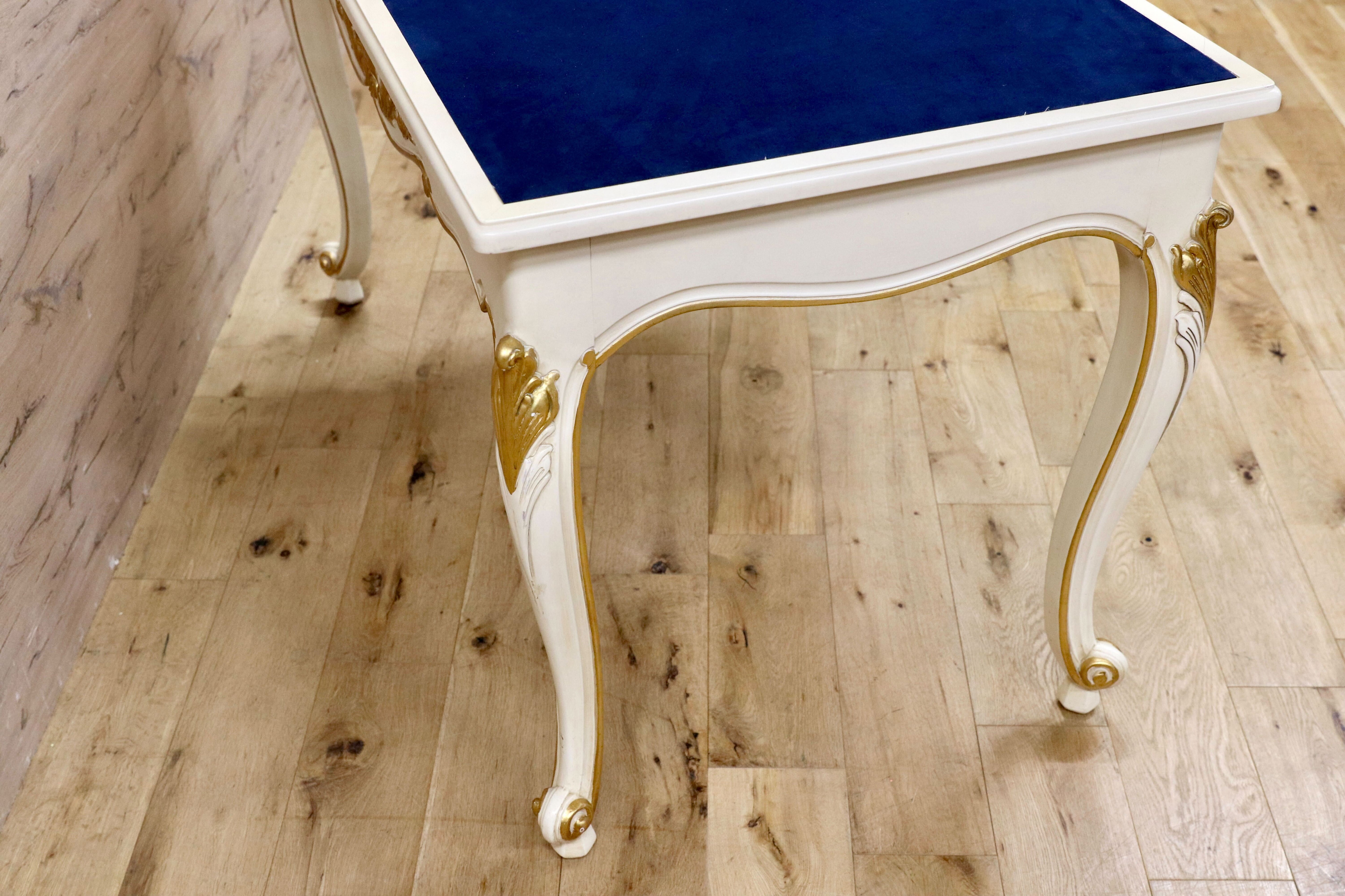 GMIK102A○イタリア クラシック シャビーシック エレガント ロココ調 コンソールテーブル デスク 机 店舗什器 アンティーク調