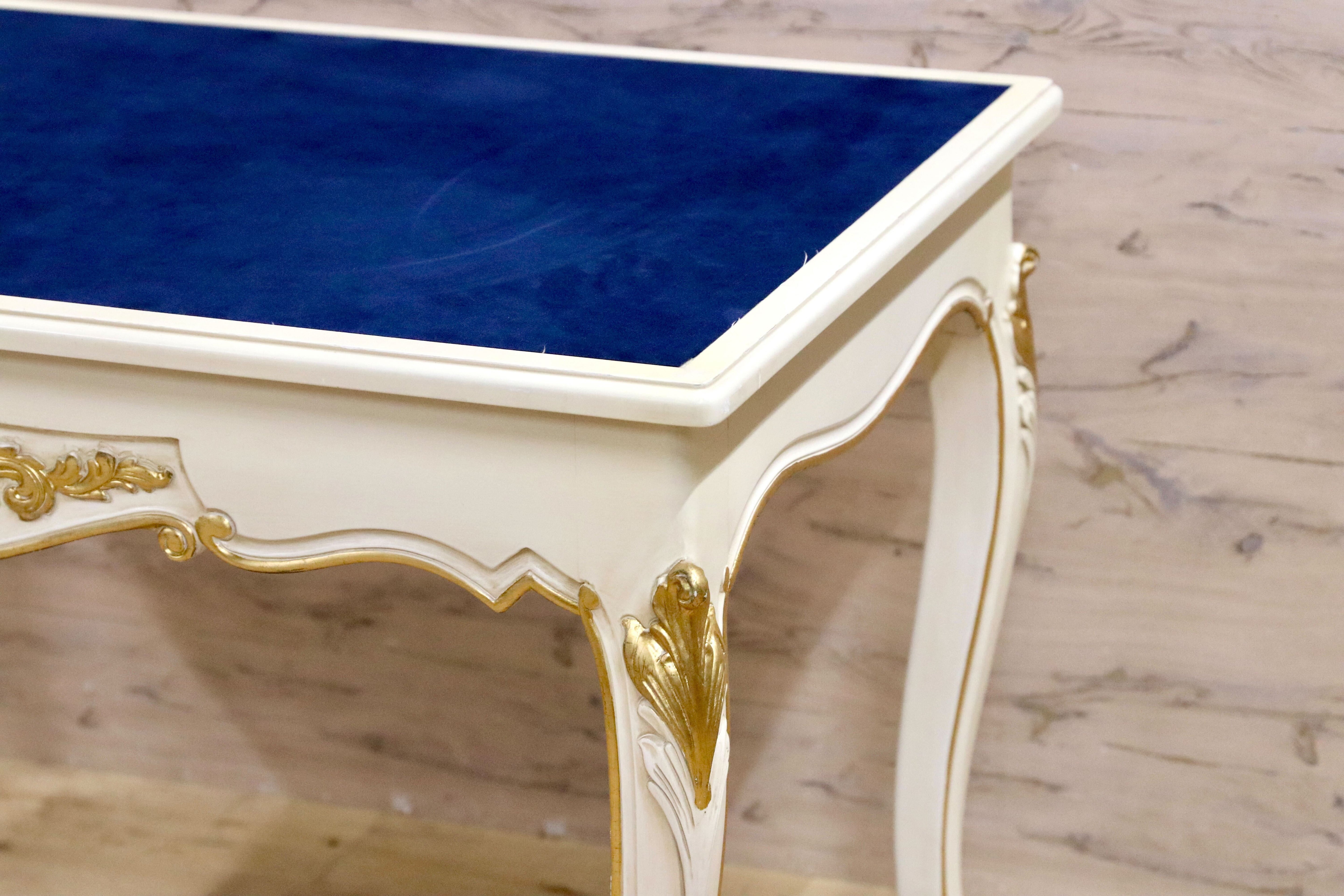 GMIK102B○イタリア クラシック シャビーシック エレガント ロココ調 コンソールテーブル デスク 机 店舗什器 アンティーク調