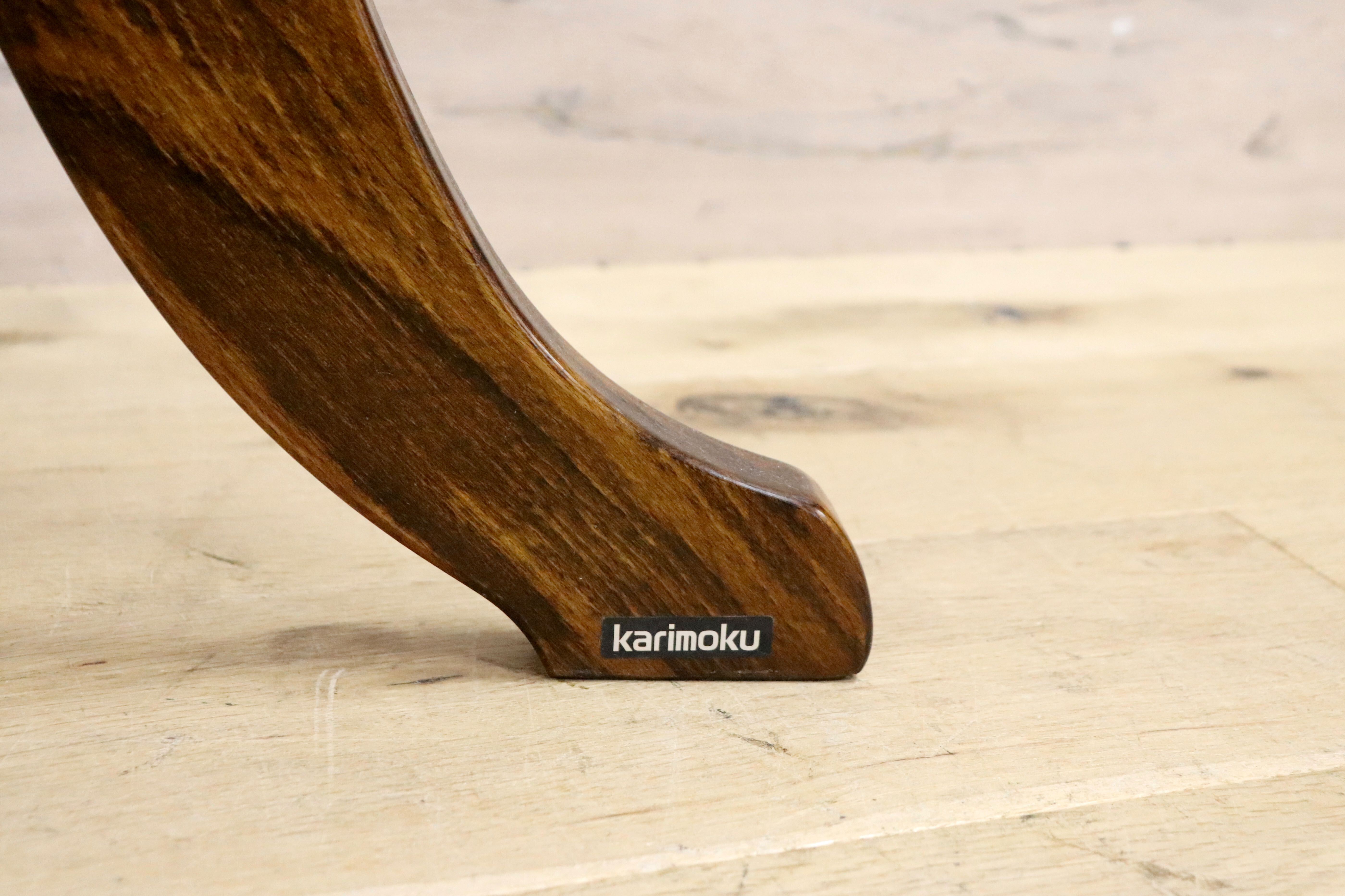 GMHF61○karimoku / カリモク コロニアル コートハンガー ポールハンガー 帽子掛け ハンガーラック ブナ材 国産家具 定価約7.5万