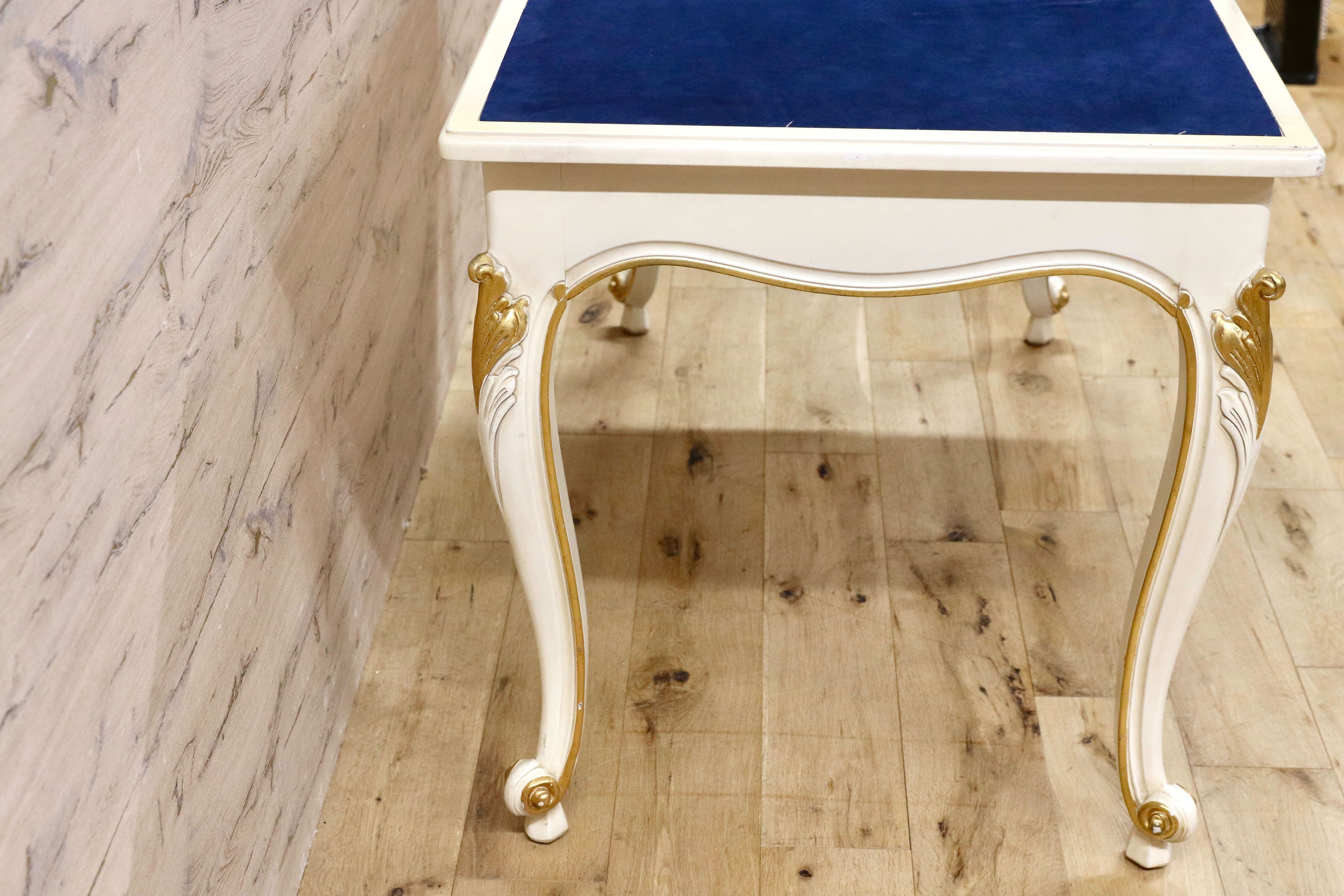 GMIK102B○イタリア クラシック シャビーシック エレガント ロココ調 コンソールテーブル デスク 机 店舗什器 アンティーク調