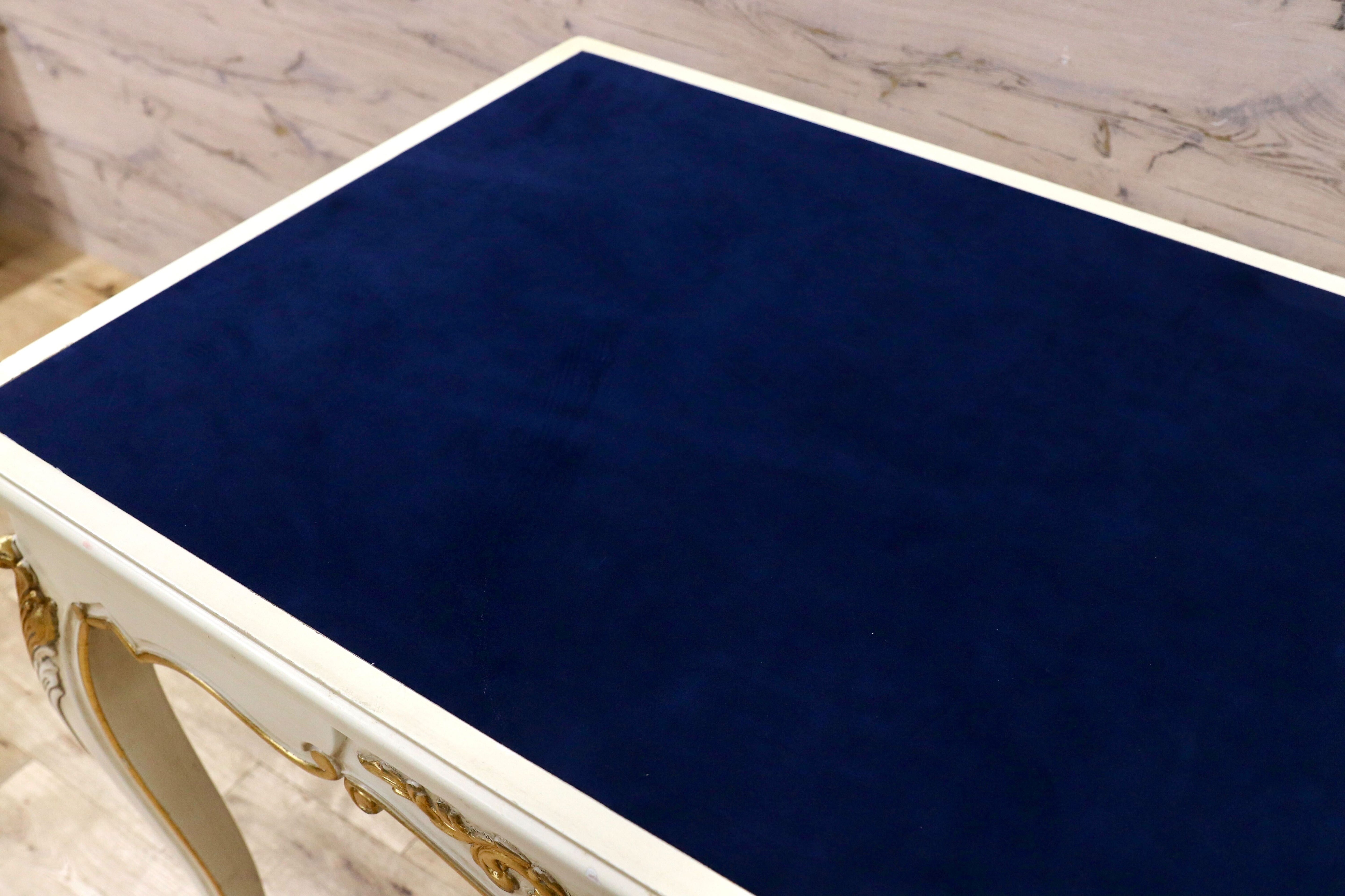 GMIK102B○イタリア クラシック シャビーシック エレガント ロココ調 コンソールテーブル デスク 机 店舗什器 アンティーク調