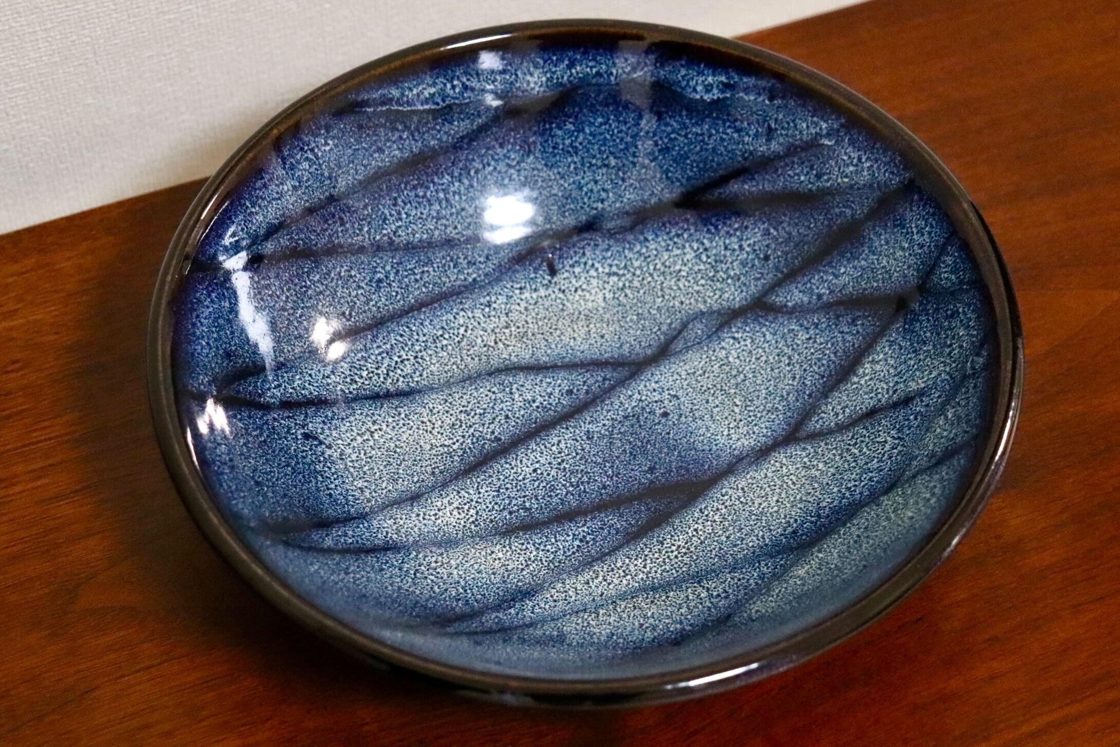 GMIO332○ 陶勝窯 丹波焼 網目丼 市野勝 市野勝磯 陶器 工芸品 丹波篠山 未使用