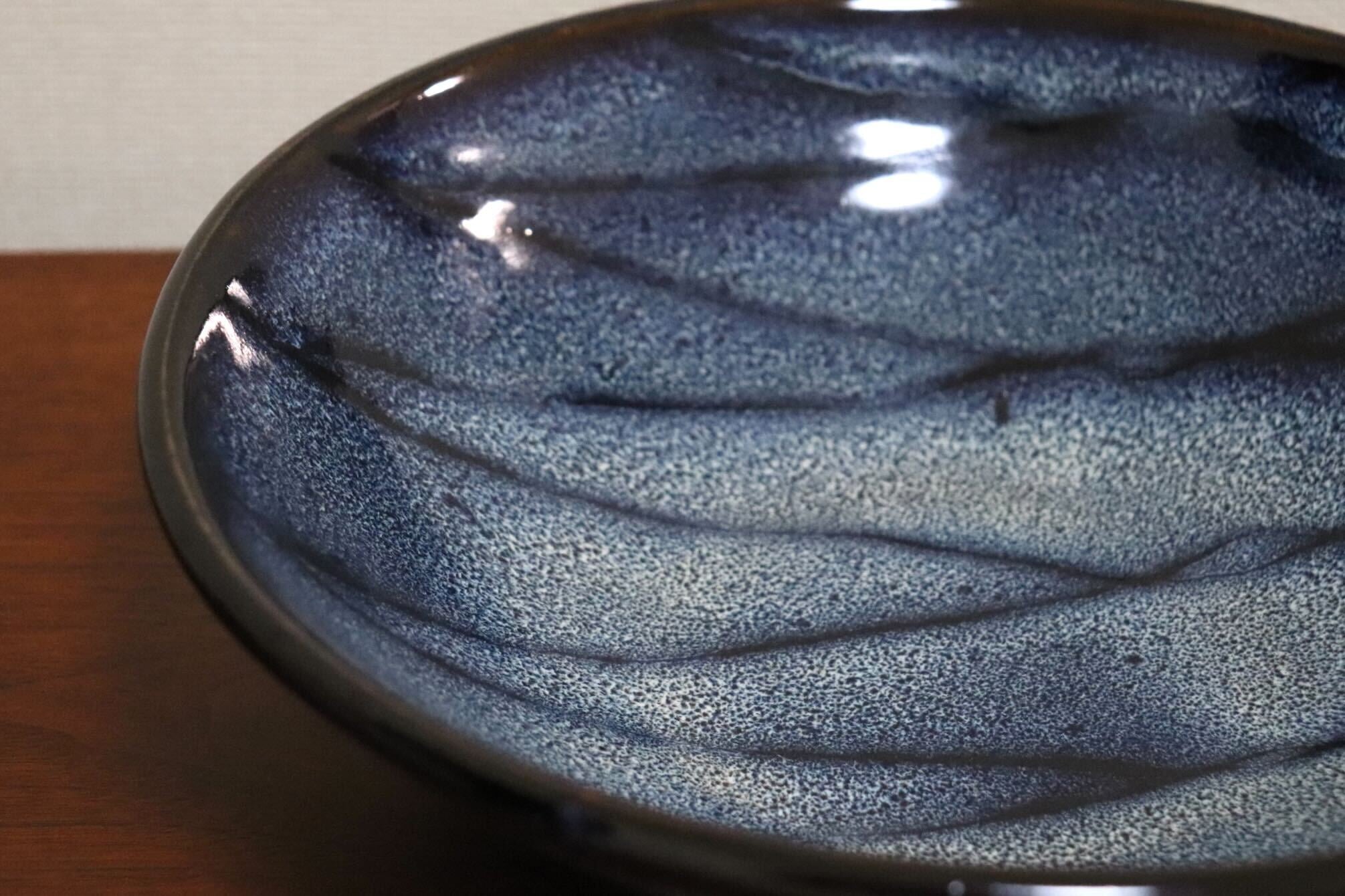 GMIO332○ 陶勝窯 丹波焼 網目丼 市野勝 市野勝磯 陶器 工芸品 丹波篠山 未使用