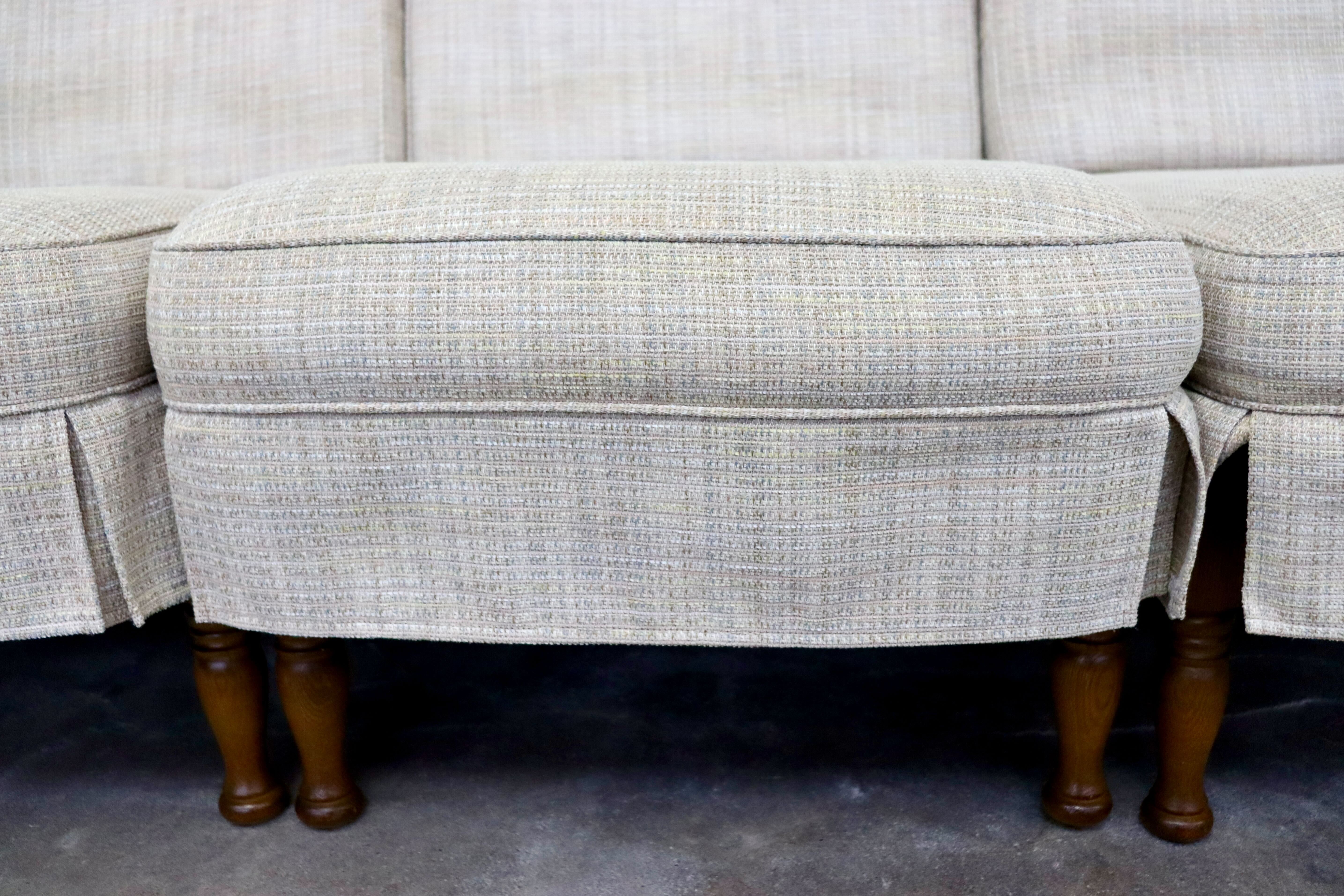 GMIH316○飛騨産業 / HIDA キツツキ 穂高 3人掛けソファ トリプルソファ ファブリック カントリー ヴィンテージ