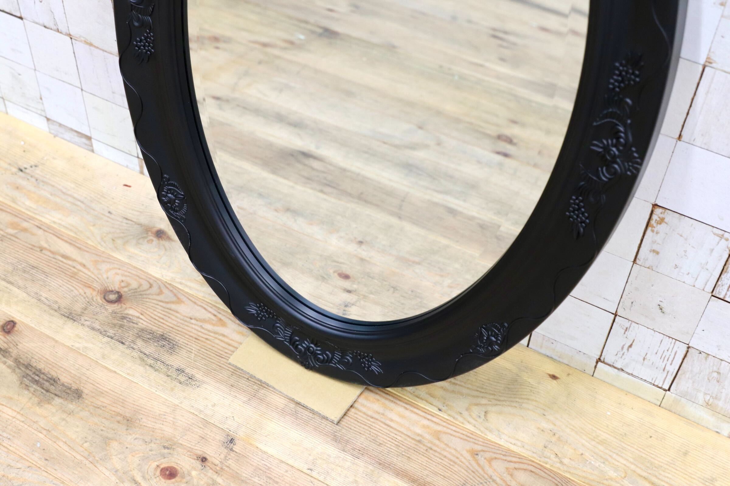 GMIK745AK○ウォールミラー 壁掛け鏡 姿見 壁掛けミラー 全身鏡 立て掛けミラー 鏡 クラシック調