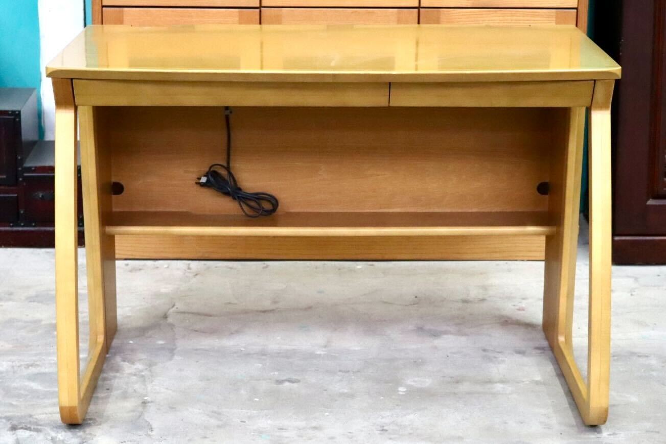 GMIH324○karimoku / カリモク 勉強机 学習机 パソコンデスク 作業台 机 デスク 書斎机 テーブル 引き出し 国産家具