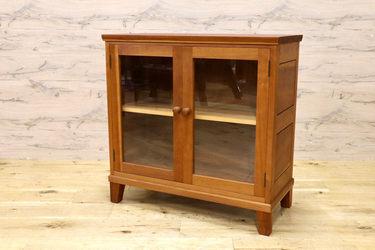 GMJS286B○オーダー家具 キャビネット サイドボード マルチラック チェリー無垢材 オイル仕上げ 国産家具 北欧スタイル