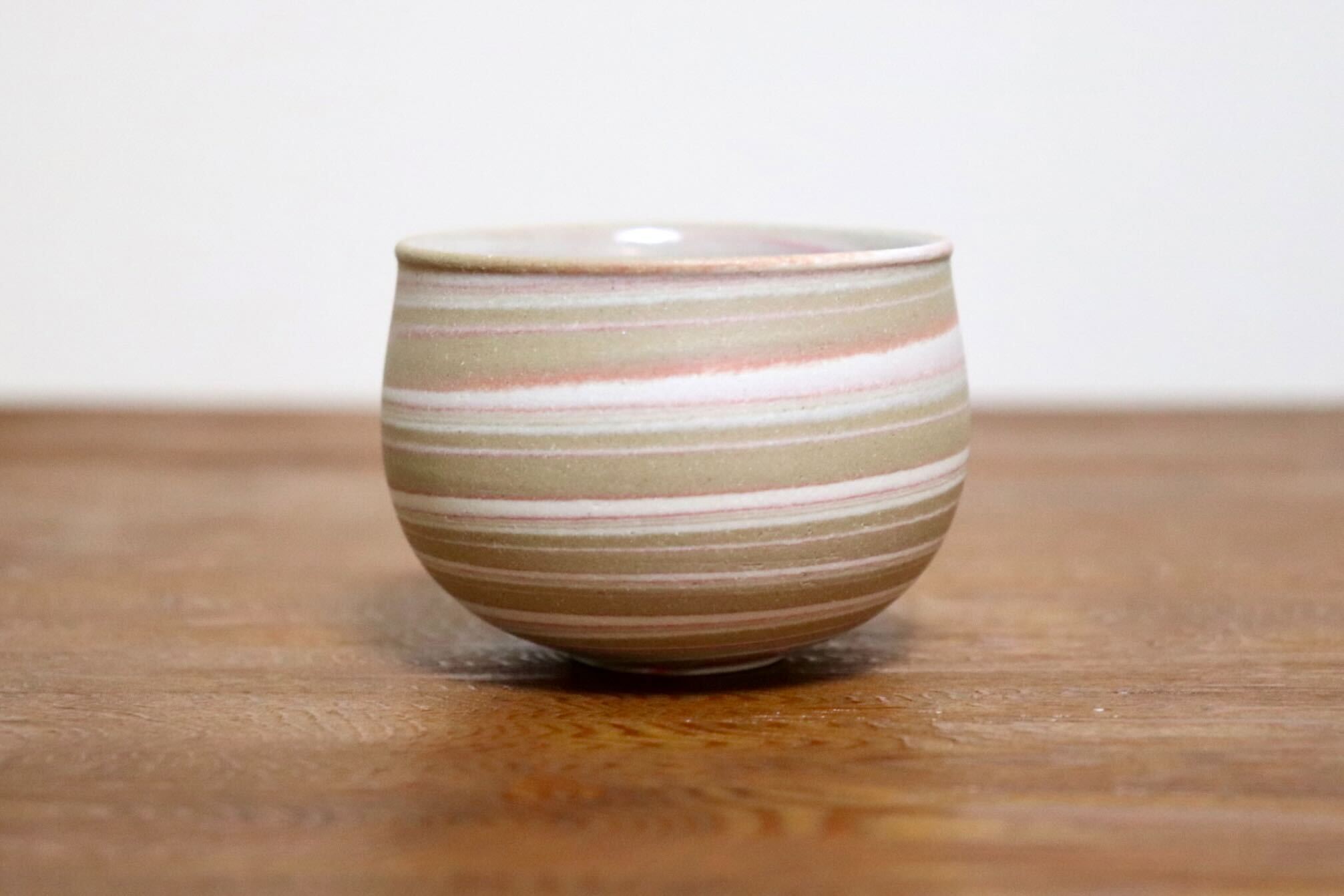 GMIO434B○千代市陶房 清水万佐年 丹波焼 ぐい呑み 酒器 陶器 丹波篠山 伝統工芸 未使用