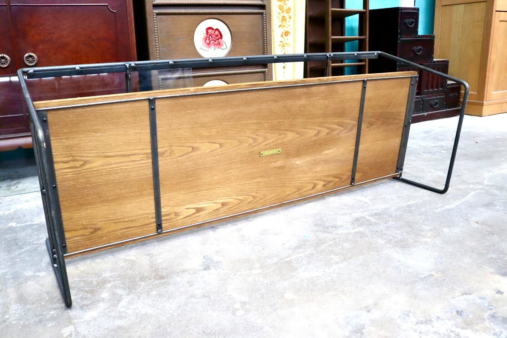 GMIH405○a.depeche / アデペシュ socph ソコフ センターテーブル ローテーブル 机 スチールフレーム ガラス リビング モダン