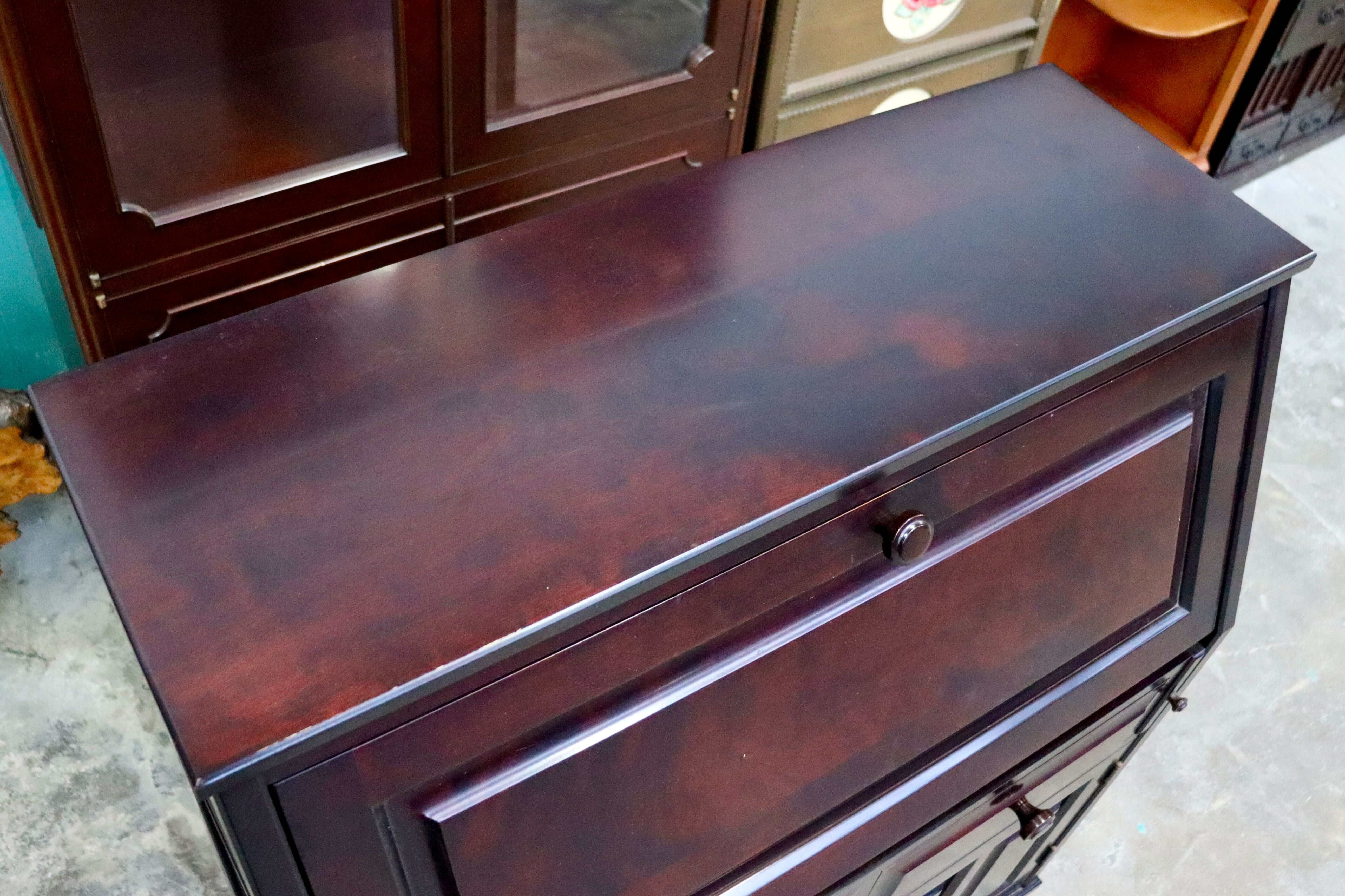 GMIS363○ライティングビューロー デスク 化粧台 書斎机 学習机 クラシック モダン レトロ 古民家 和家具 家具のいまだ