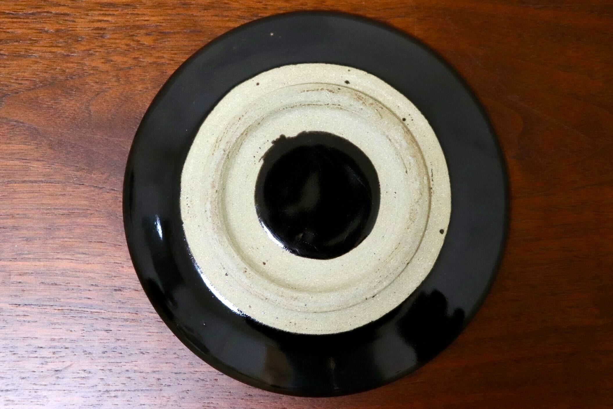 GMIO329B○陶勝窯 丹波焼 網目皿5寸 市野勝 市野勝磯 陶器 工芸品 丹波篠山 未使用