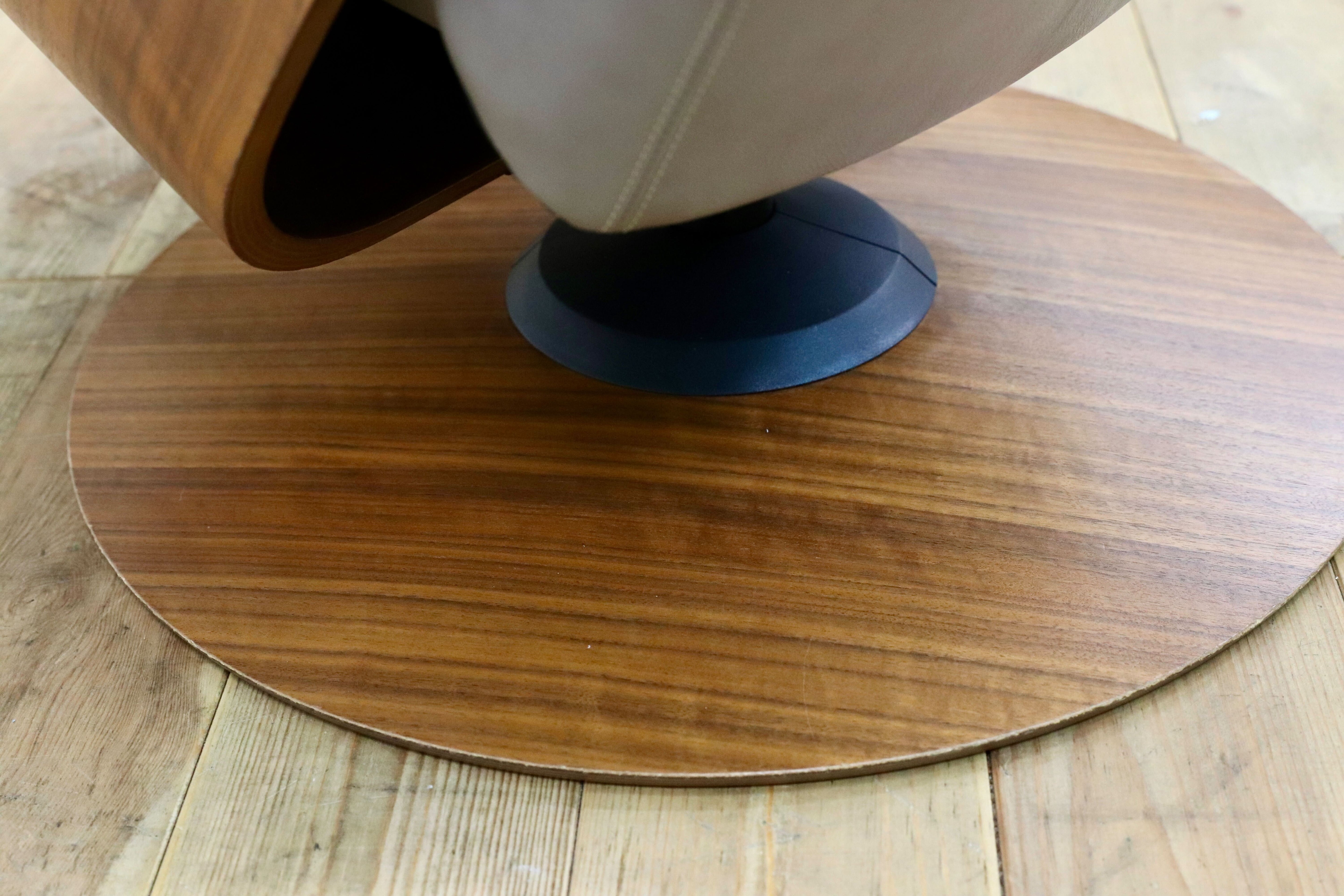 GMIK545○karimoku / カリモク THE FRIST ザファースト リクライニングチェア パーソナルチェア 本革 グレー RU7350 定価33.66万