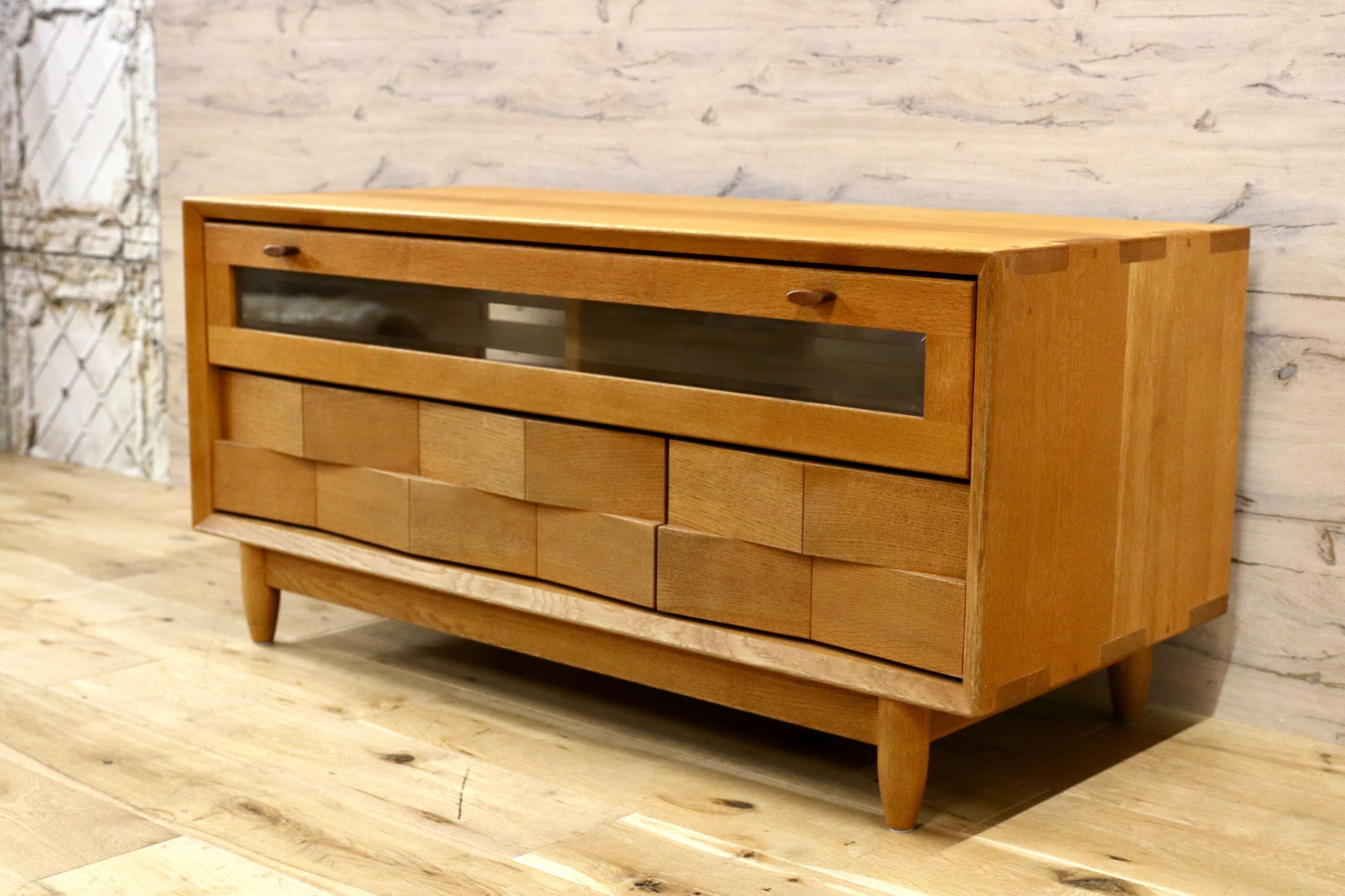 GMIH127○久和屋 / KUWAYA スカンディック SCANDECK AVボード 105 ナラ無垢材 北欧スタイル 国産 検)アクタス