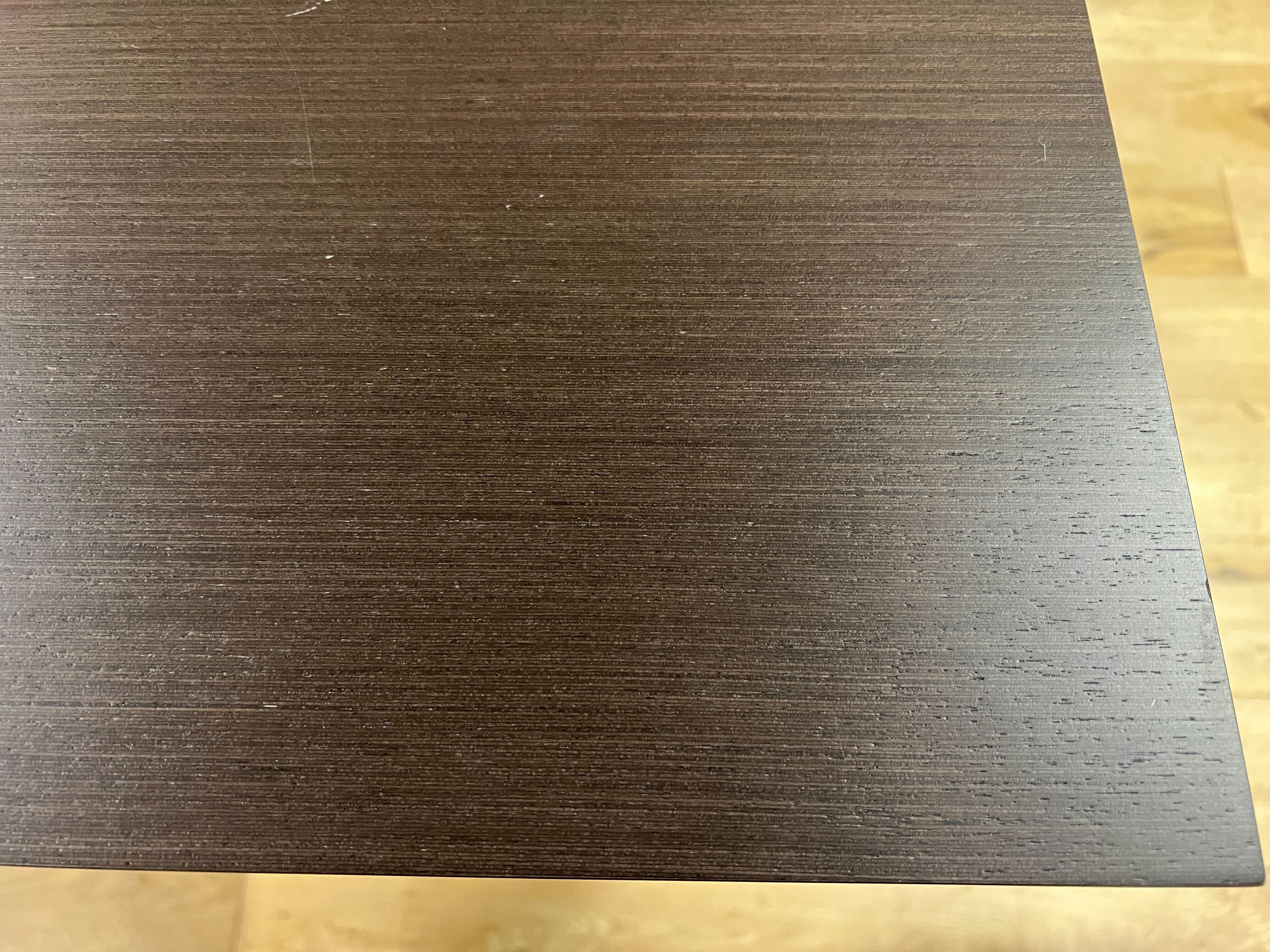 GMHH398○HUKLA フクラ TDS ダイニングテーブル 食卓テーブル 定価34.1万 ブラウン モデルルーム展示品