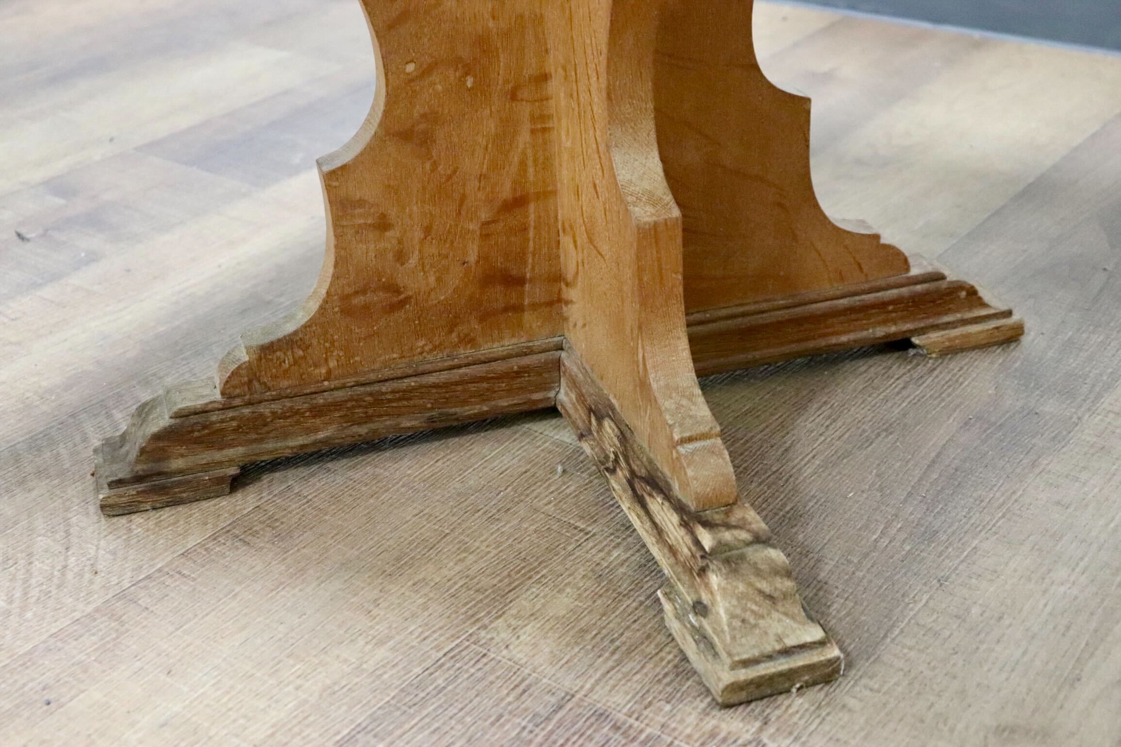 GMHK226○オランダ Delft デルフト タイルトップ サイドテーブル コーヒーテーブル 花台 ダッチカントリー アンティーク ヴィンテージ