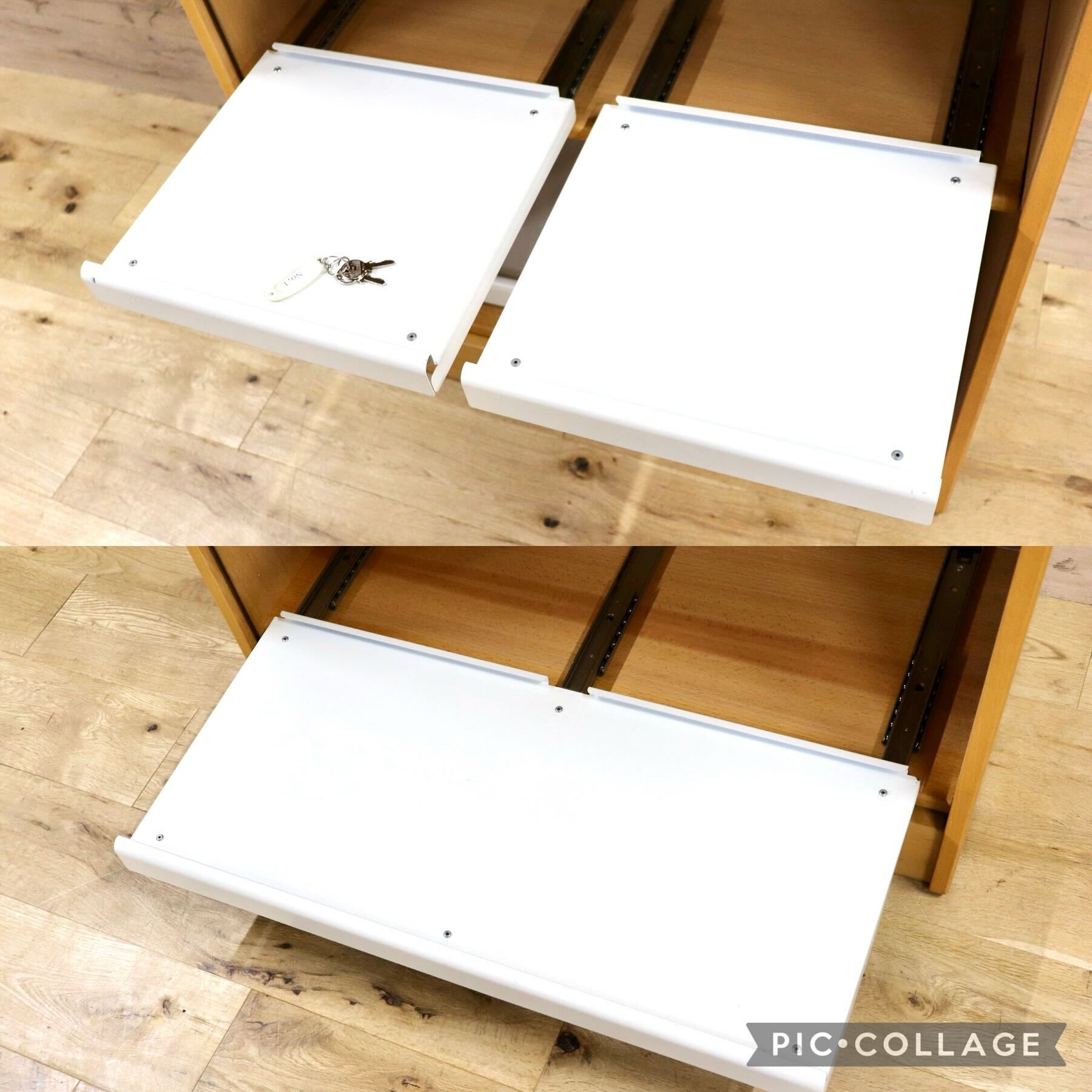 GMHH94A○HOV DOKKA / ホブドッカ キャビネット ロールアップ 型 蛇腹 収納棚 オフィス 什器 北欧 ノルウェー ナチュラル 北欧ヴィンテージ