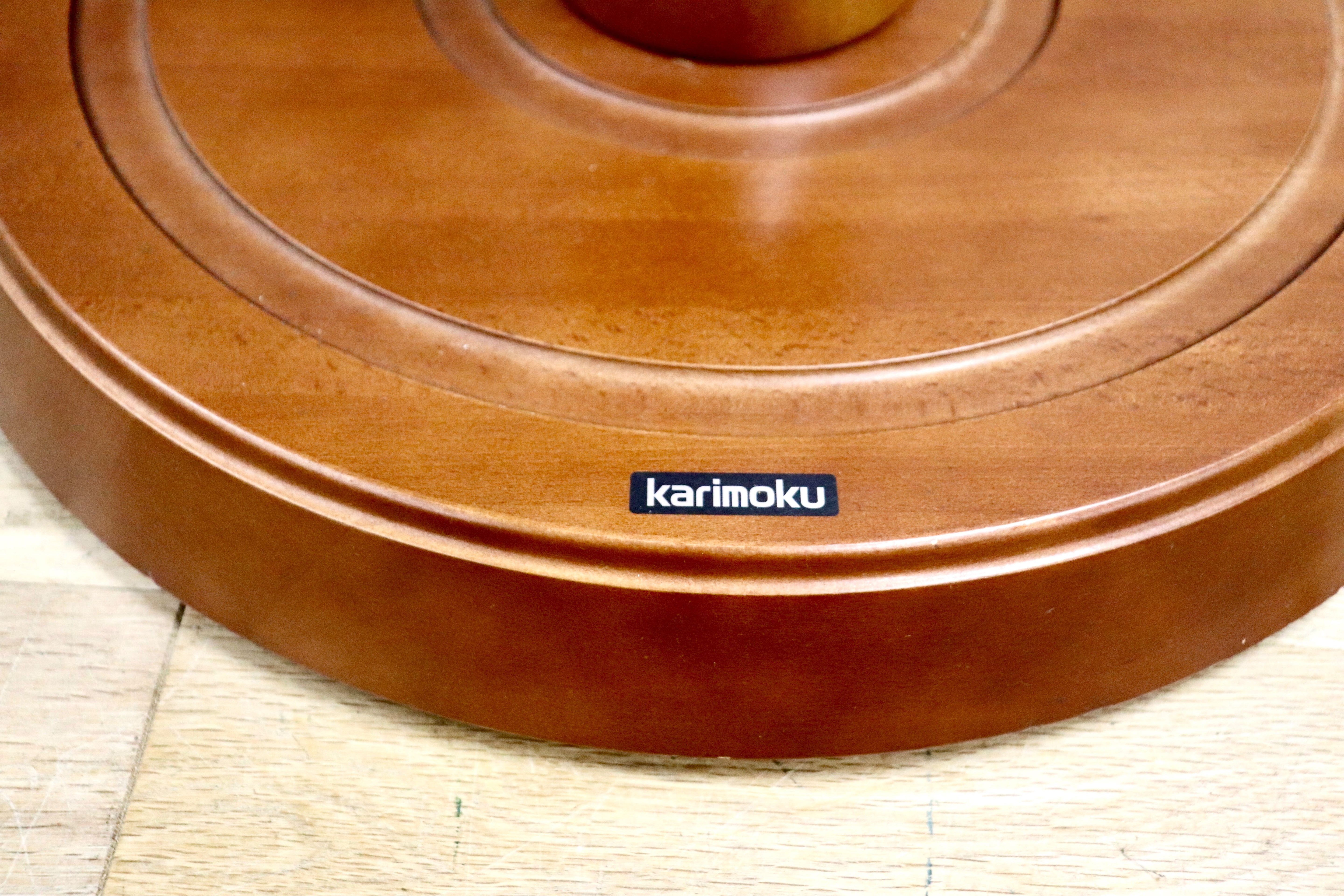 GMHK654○karimoku / カリモク コロニアル コートハンガー ポールハンガー 帽子掛け ハンガーラック カントリー レトロ 国産家具