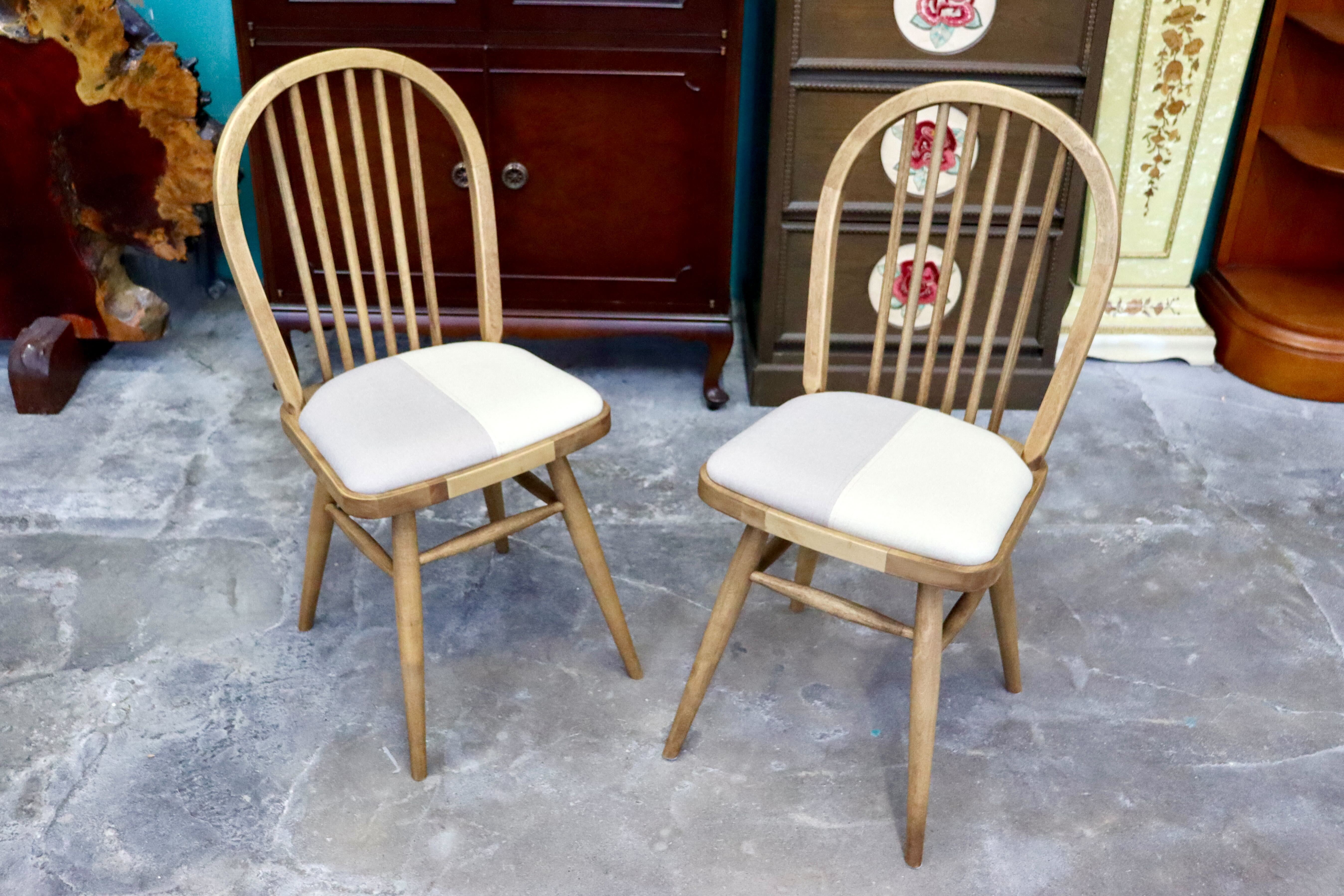 GMIK705A○関家具 MARGARET マーガレット ダイニングチェア 食卓椅子 椅子 2脚セット ファブリック カントリー ナチュラル 展示品