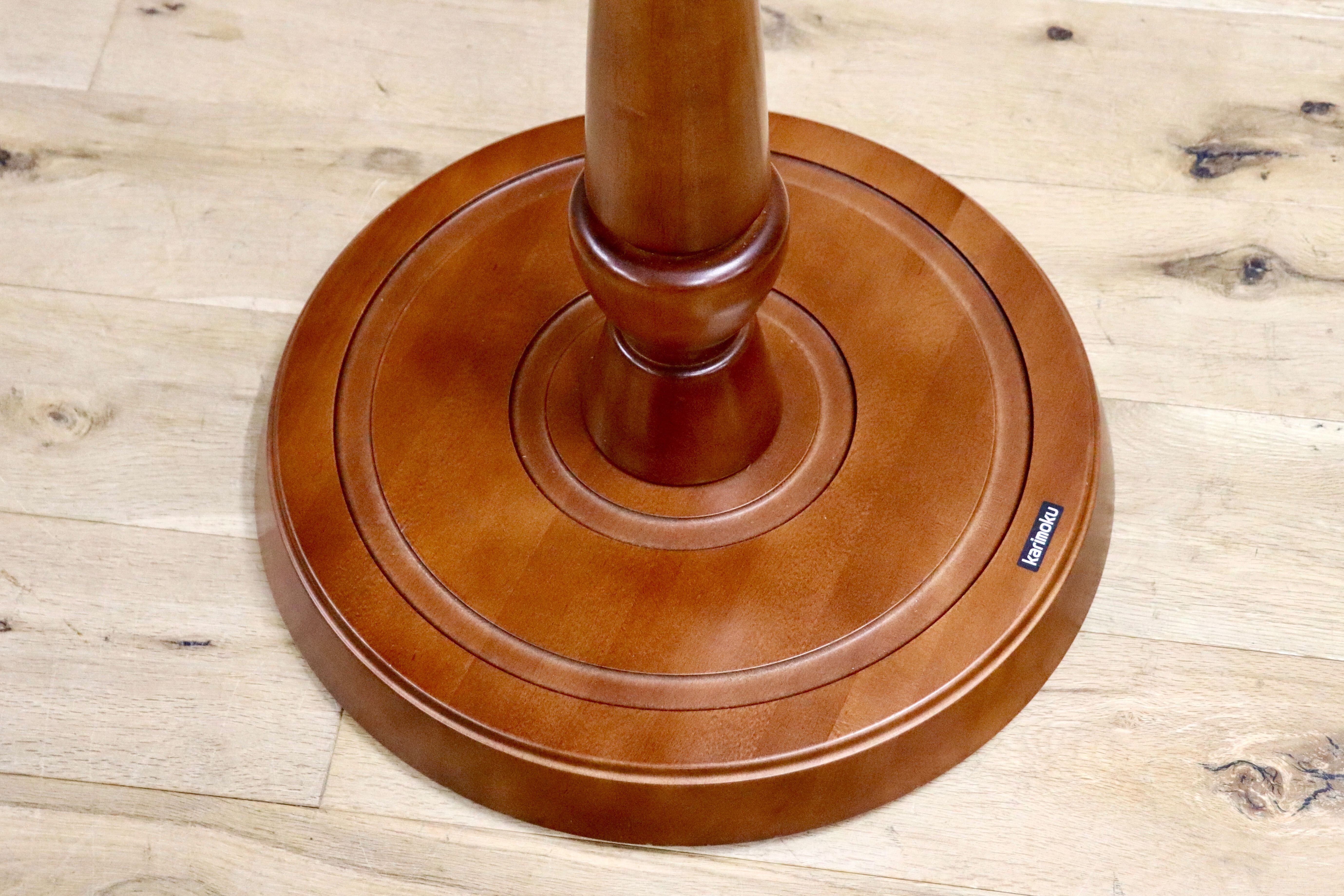 GMHK654○karimoku / カリモク コロニアル コートハンガー ポールハンガー 帽子掛け ハンガーラック カントリー レトロ 国産家具