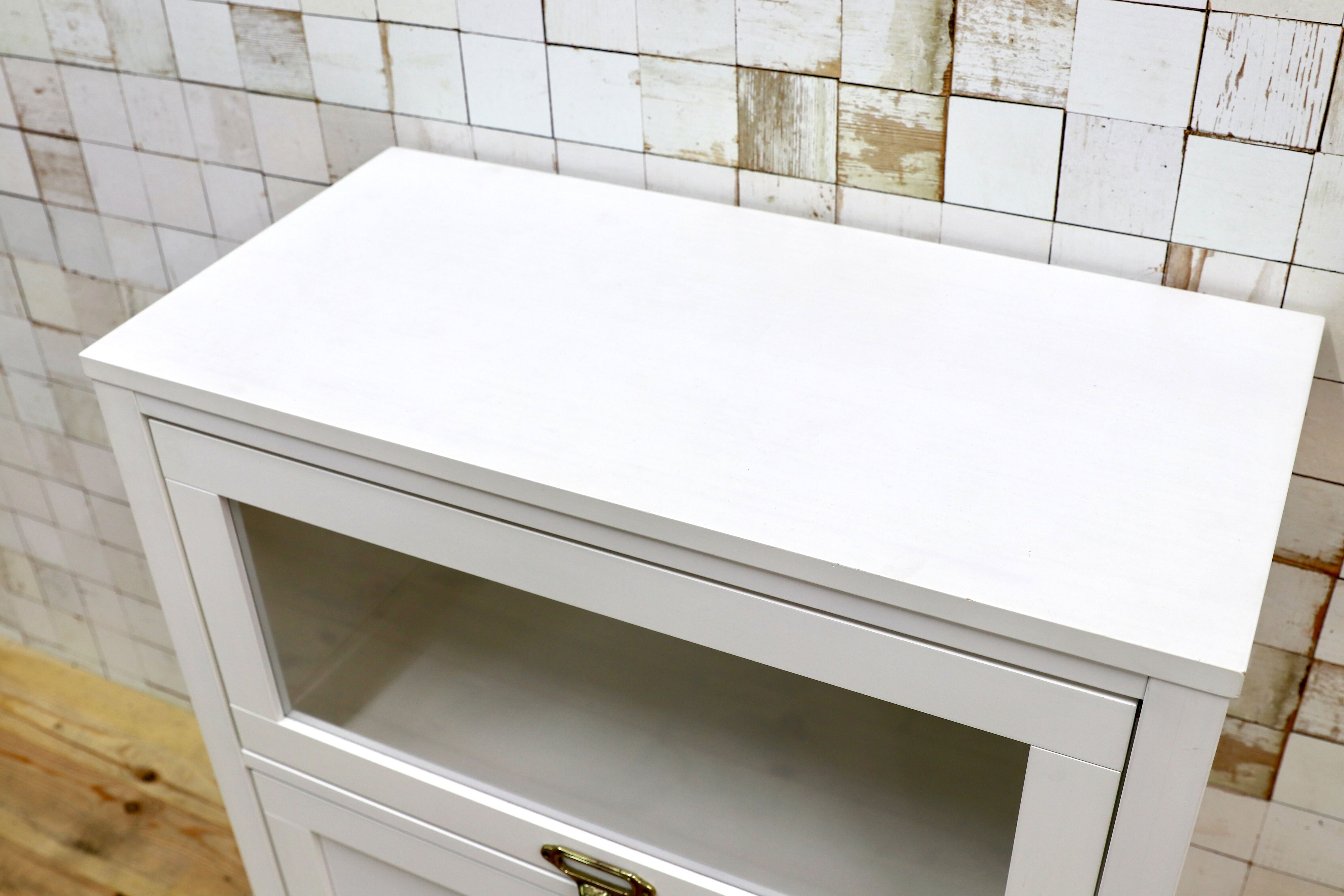 GMIK535○MOMO NATURAL / モモナチュラル CIELE(シェル)シリーズ フラップ扉 リビング収納 サイドボード サイドキャビネット