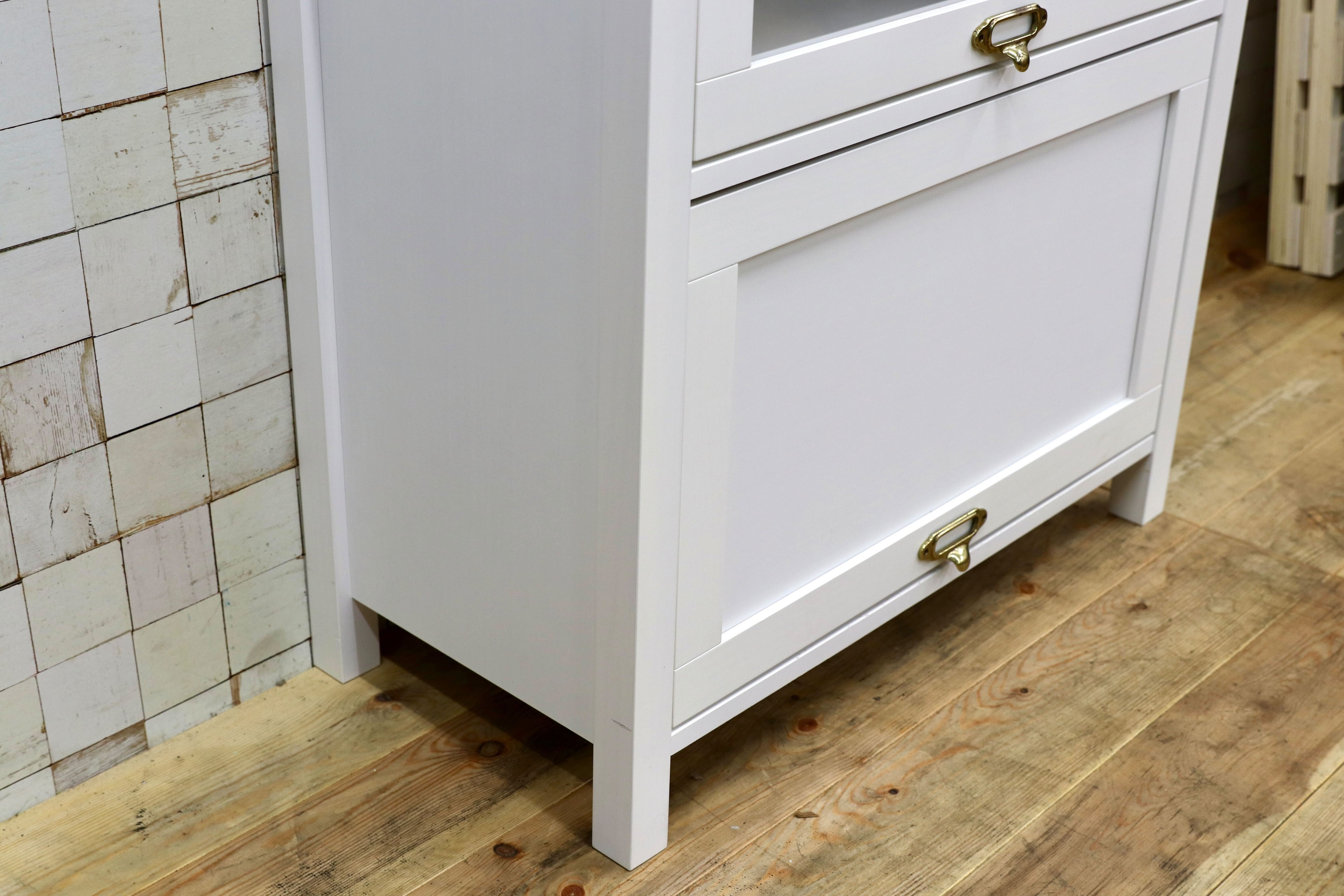 GMIK535○MOMO NATURAL / モモナチュラル CIELE(シェル)シリーズ フラップ扉 リビング収納 サイドボード サイドキャビネット