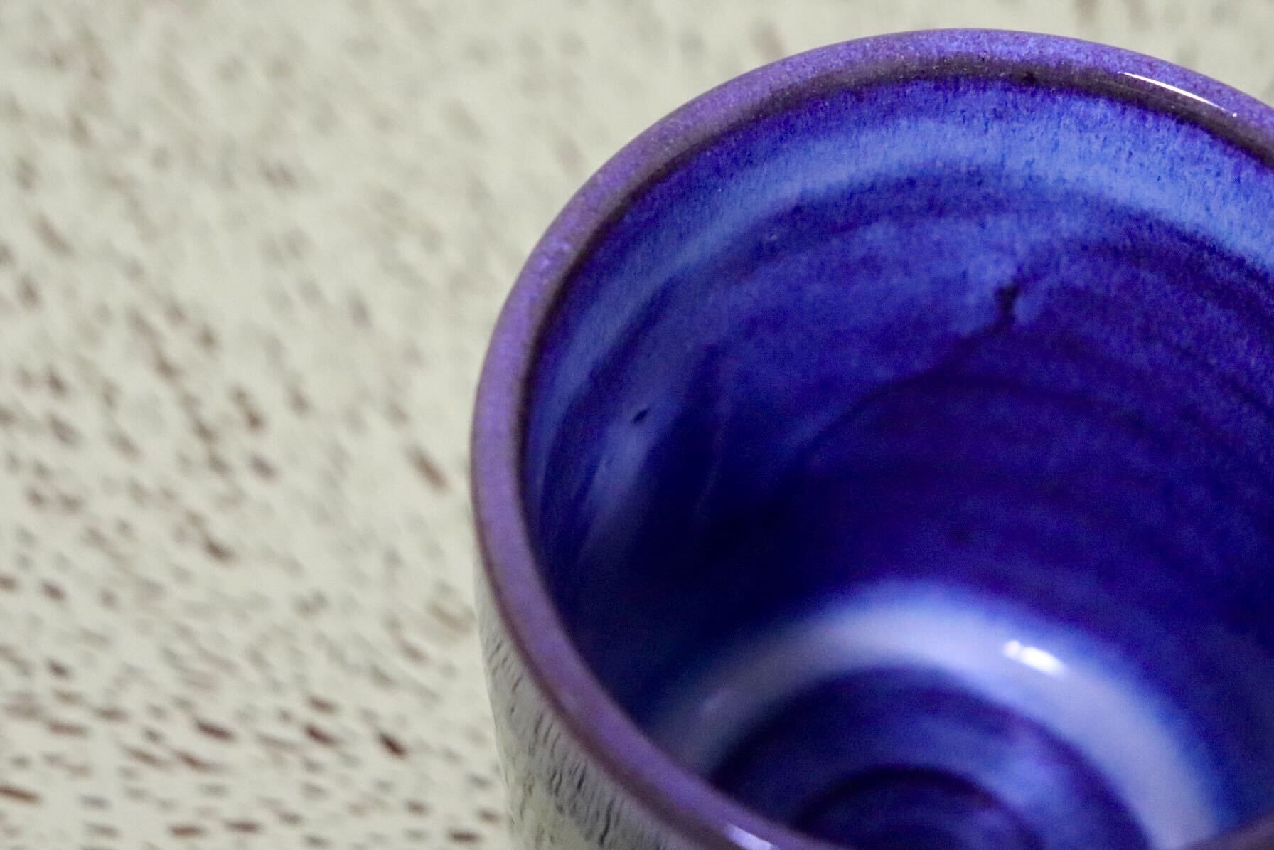 GMIO344A○陶勝窯 丹波焼 黒乳白大湯呑 市野勝 市野勝磯 陶器 工芸品 丹波篠山 未使用