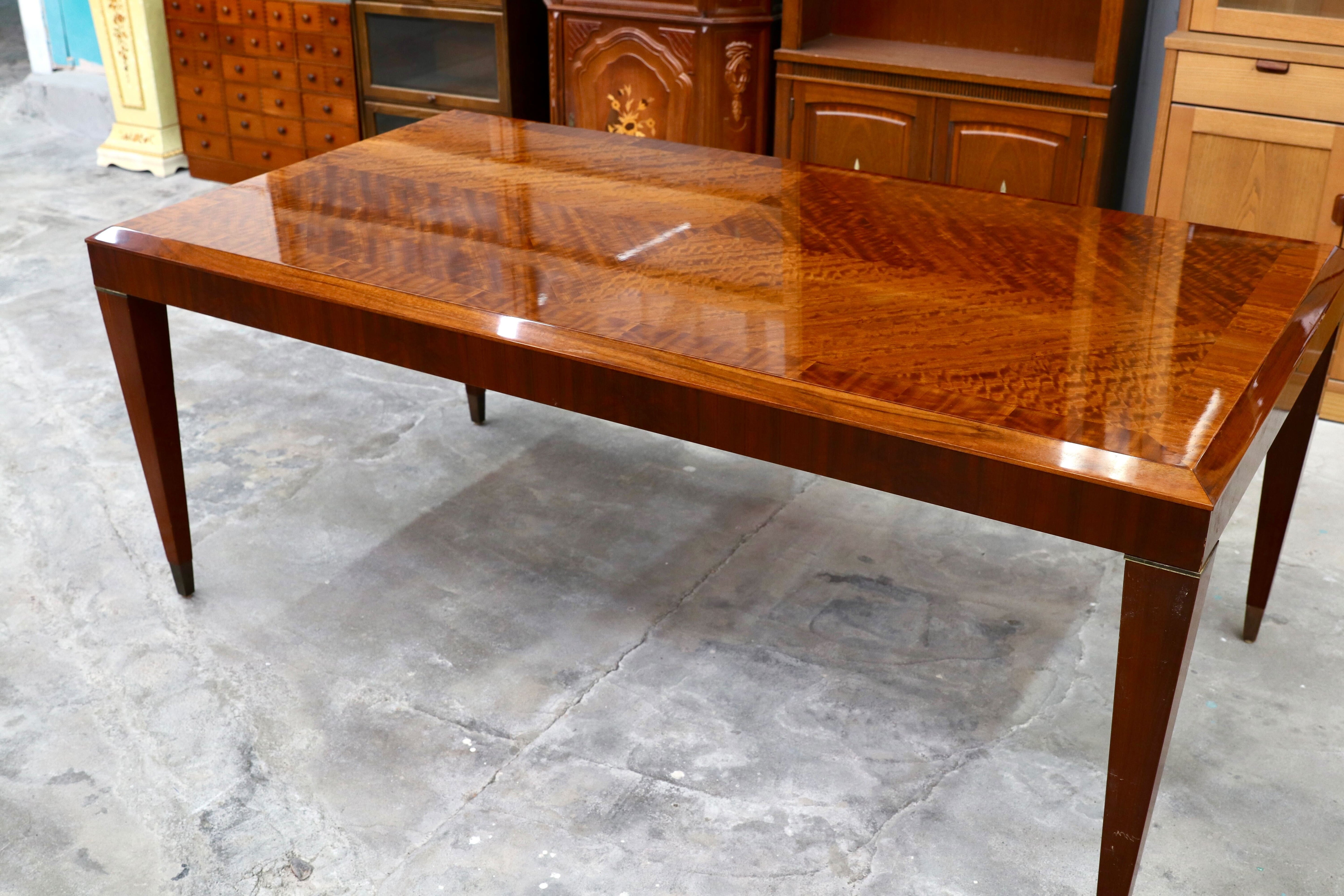 GMIS74○domani / ドマーニ Forza フォルザ ダイニングテーブル 食卓テーブル ダニエラ材 クラシック カリモク最高峰 定価約74万