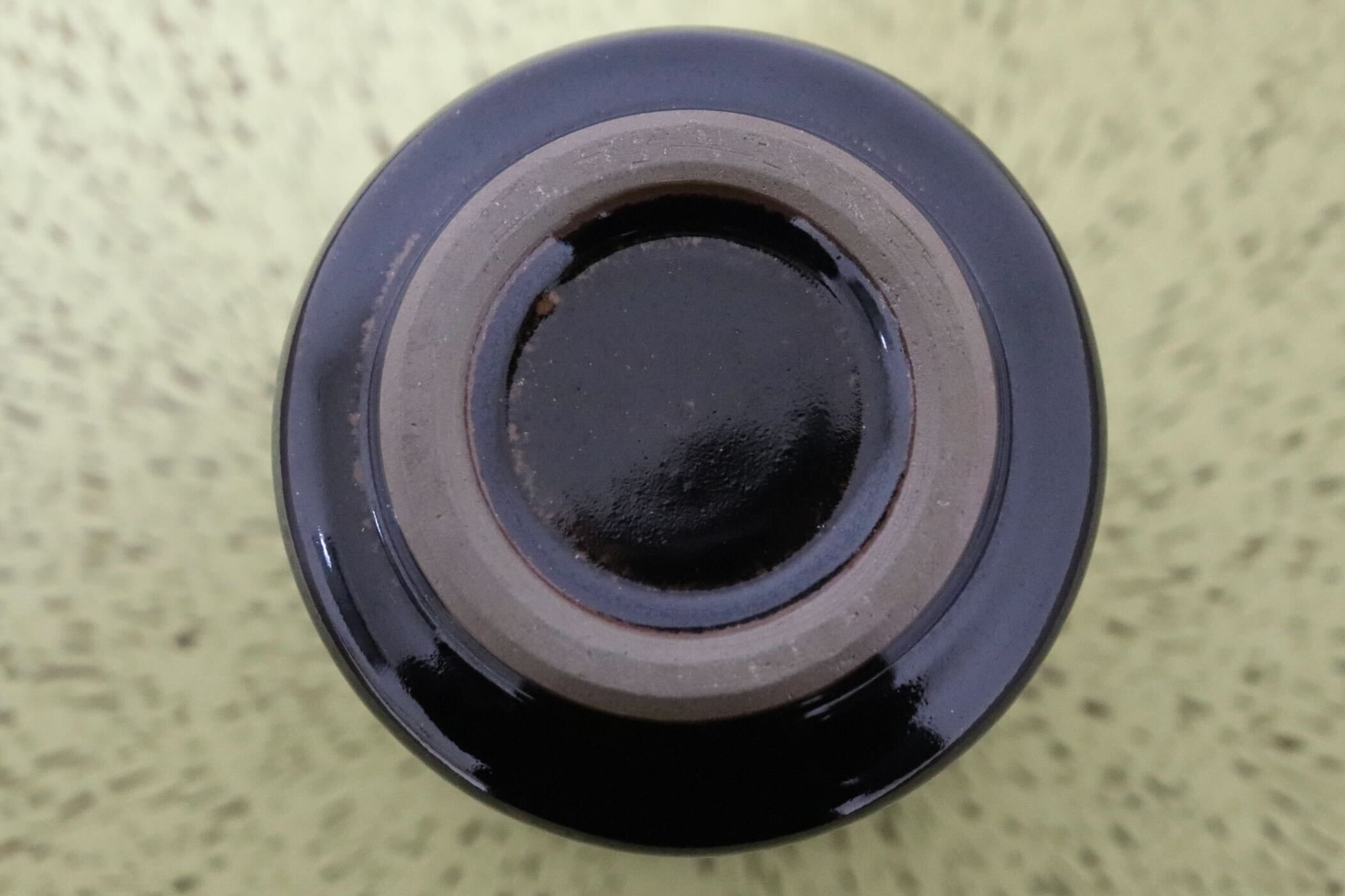 GMIO344A○陶勝窯 丹波焼 黒乳白大湯呑 市野勝 市野勝磯 陶器 工芸品 丹波篠山 未使用