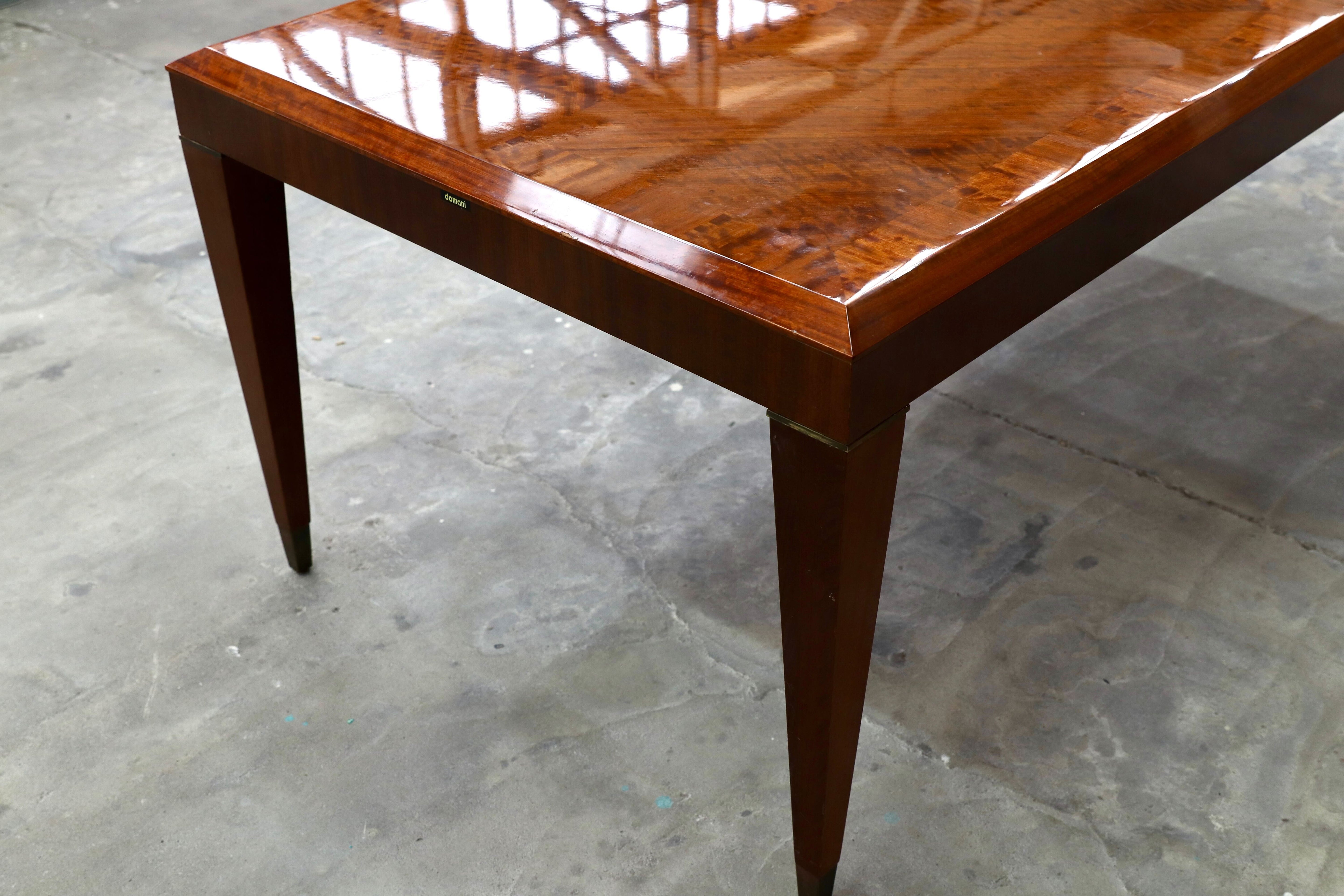GMIS74○domani / ドマーニ Forza フォルザ ダイニングテーブル 食卓テーブル ダニエラ材 クラシック カリモク最高峰 定価約74万