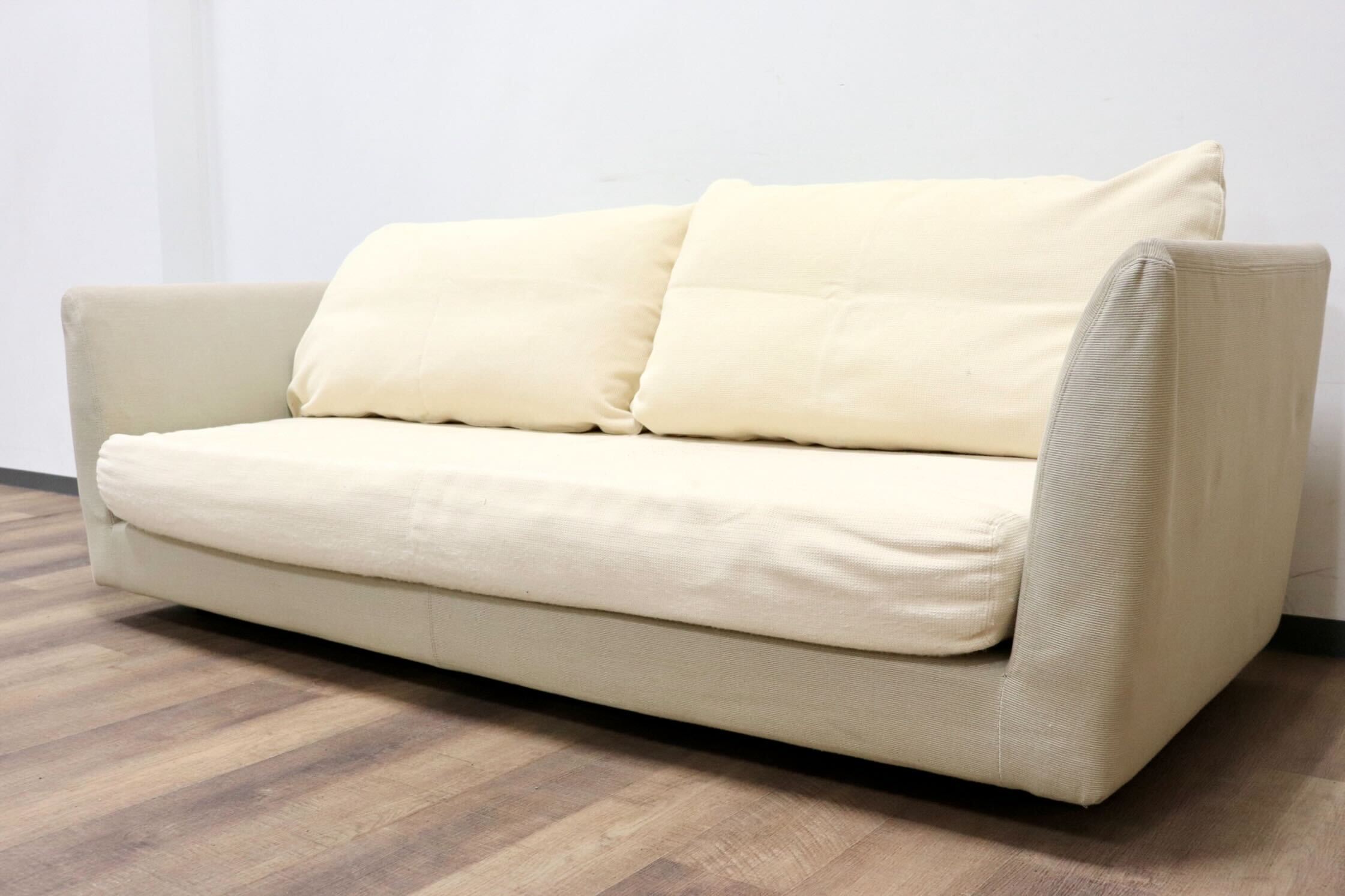 GMGH508B○arflex / アルフレックス A SOFA エーソファ 3人掛けソファ トリプルソファ ファブリック イタリアモダン 最高級 定価約58万