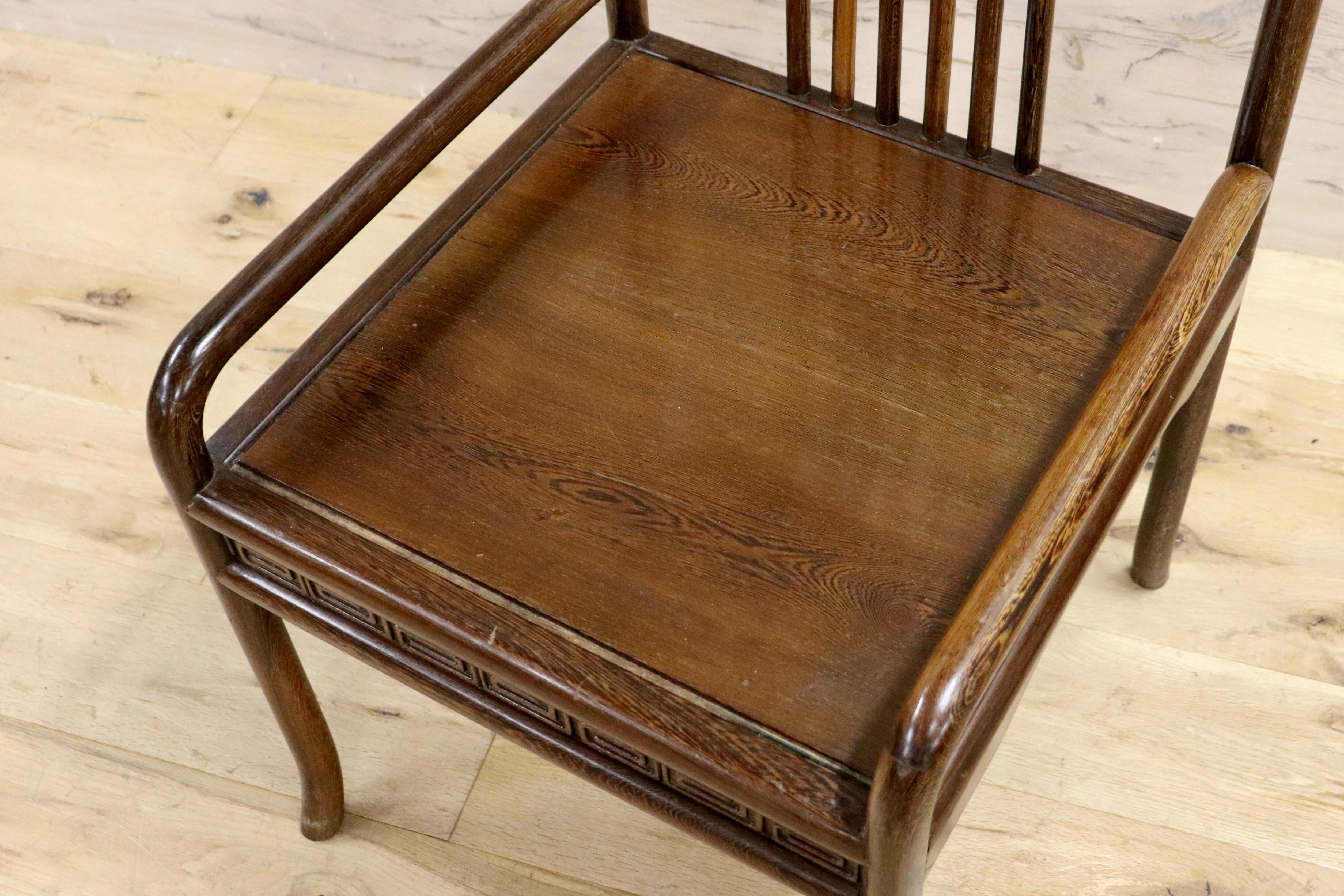 GMHS378A○唐木家具 鉄刀木 ダイニングチェア 食卓椅子 セミアームチェア アジアン ヴィンテージ オリエンタル 中国美術 椅子 木製家具