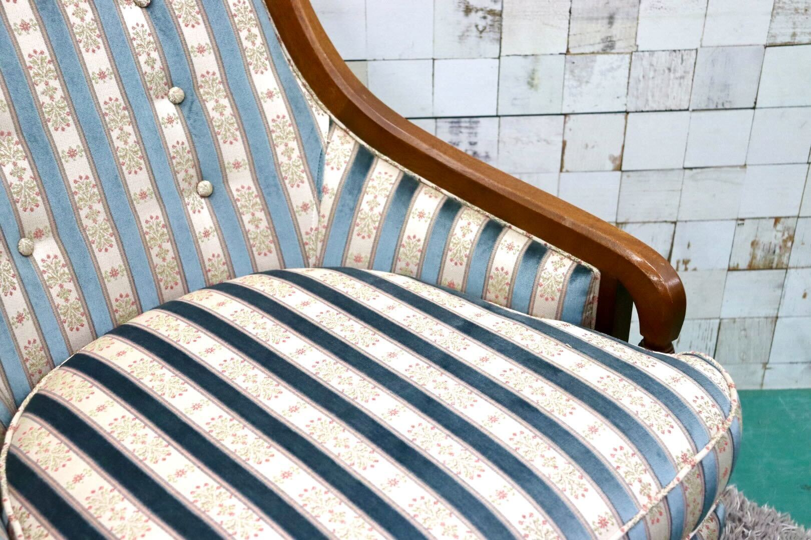 GMGK379A○DREXEL HERITAGE / ドレクセルヘリテイジ Upholstery アップホルスタリー アームチェア ラウンジチェア ヴィンテージ 約57万