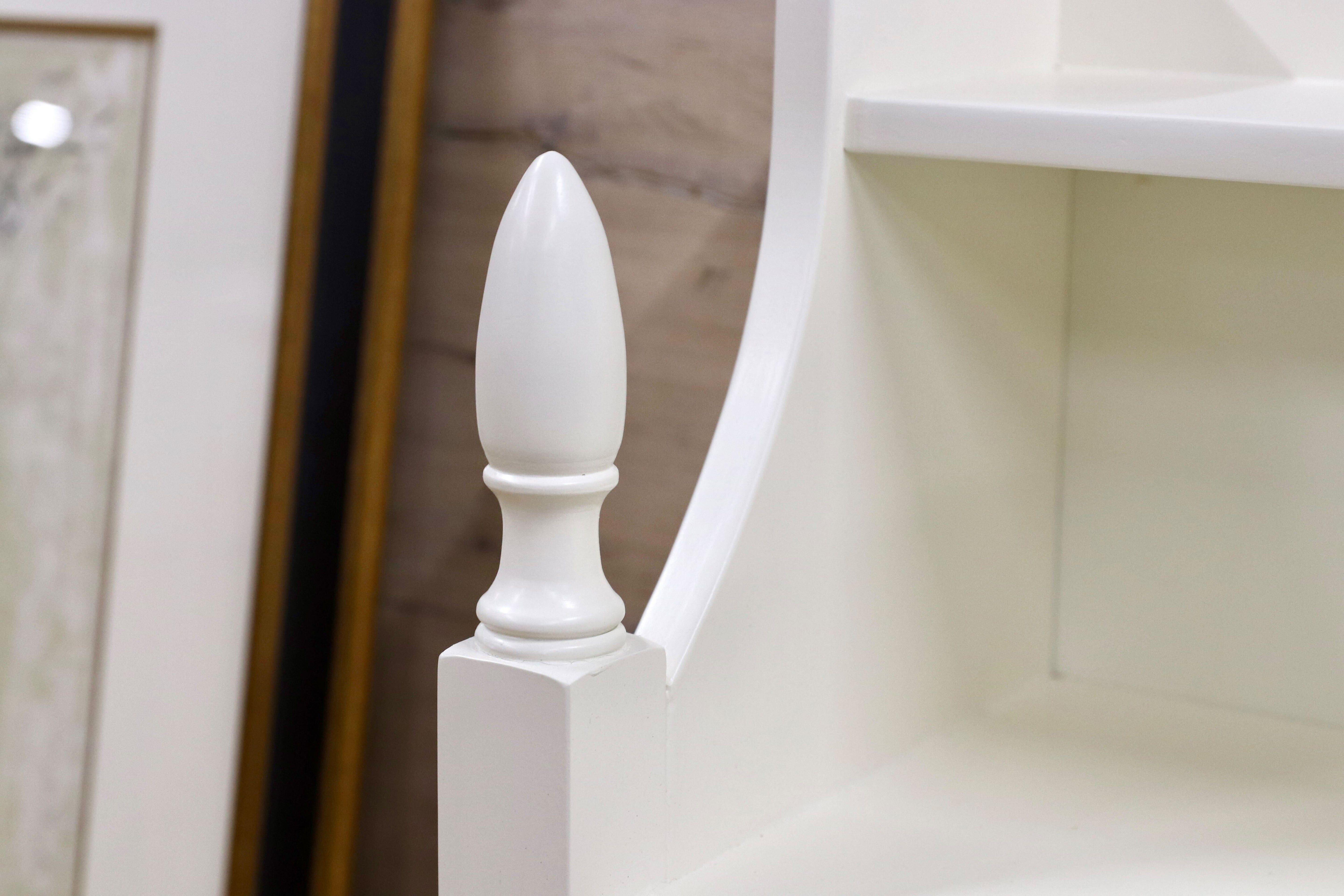 GMHS20A○COUNTRY WHITE / カントリーホワイト Praha Hutch 800 ハッチ 上台 収納棚 シェルフ 飾り棚 ホワイト 輸入家具 展示品