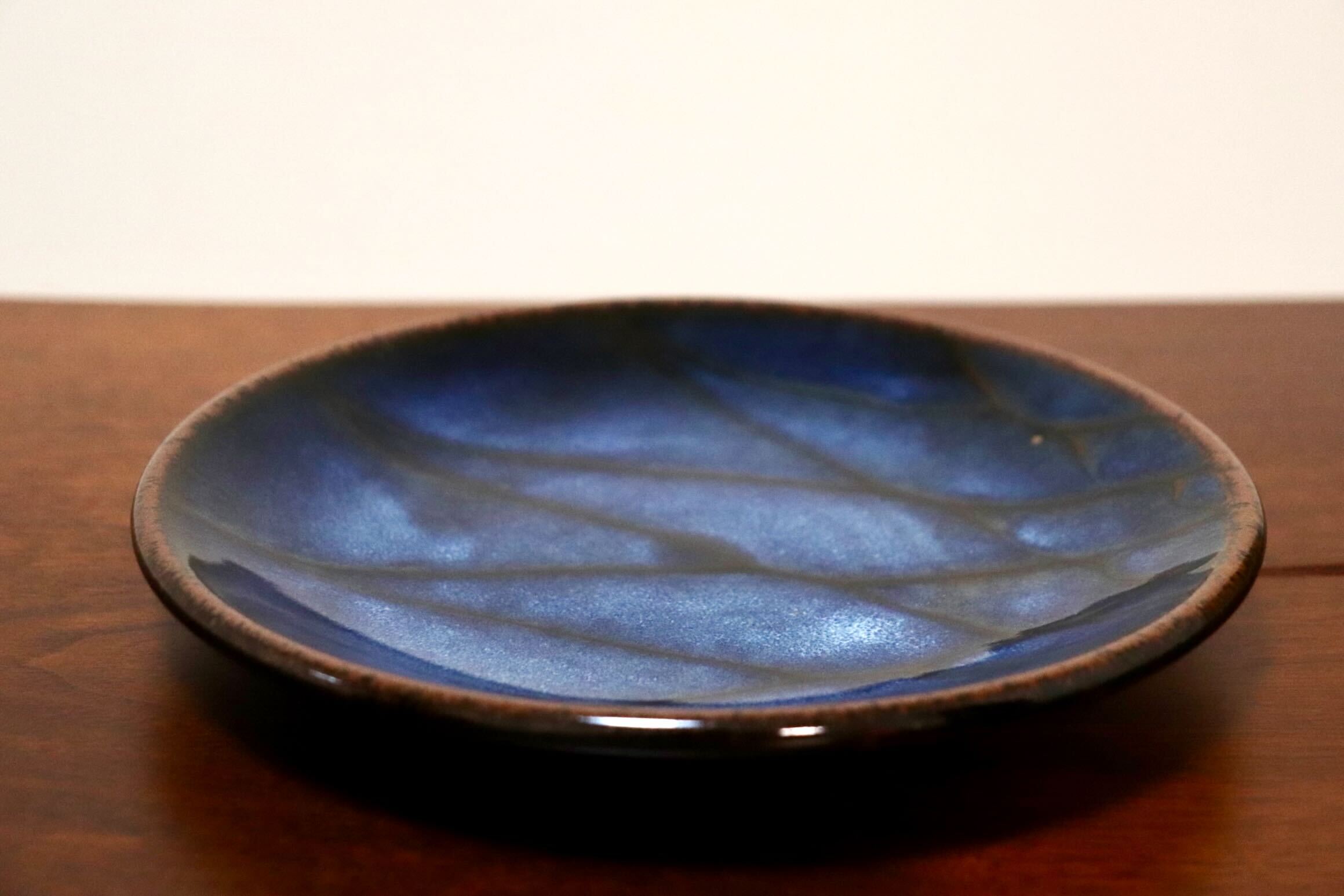 GMIO328E○陶勝窯 丹波焼 網目皿7寸 市野勝 市野勝磯 陶器 工芸品 丹波篠山 未使用