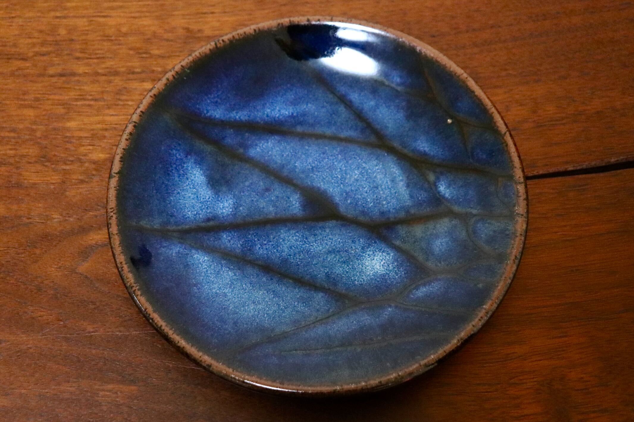 GMIO328E○陶勝窯 丹波焼 網目皿7寸 市野勝 市野勝磯 陶器 工芸品 丹波篠山 未使用