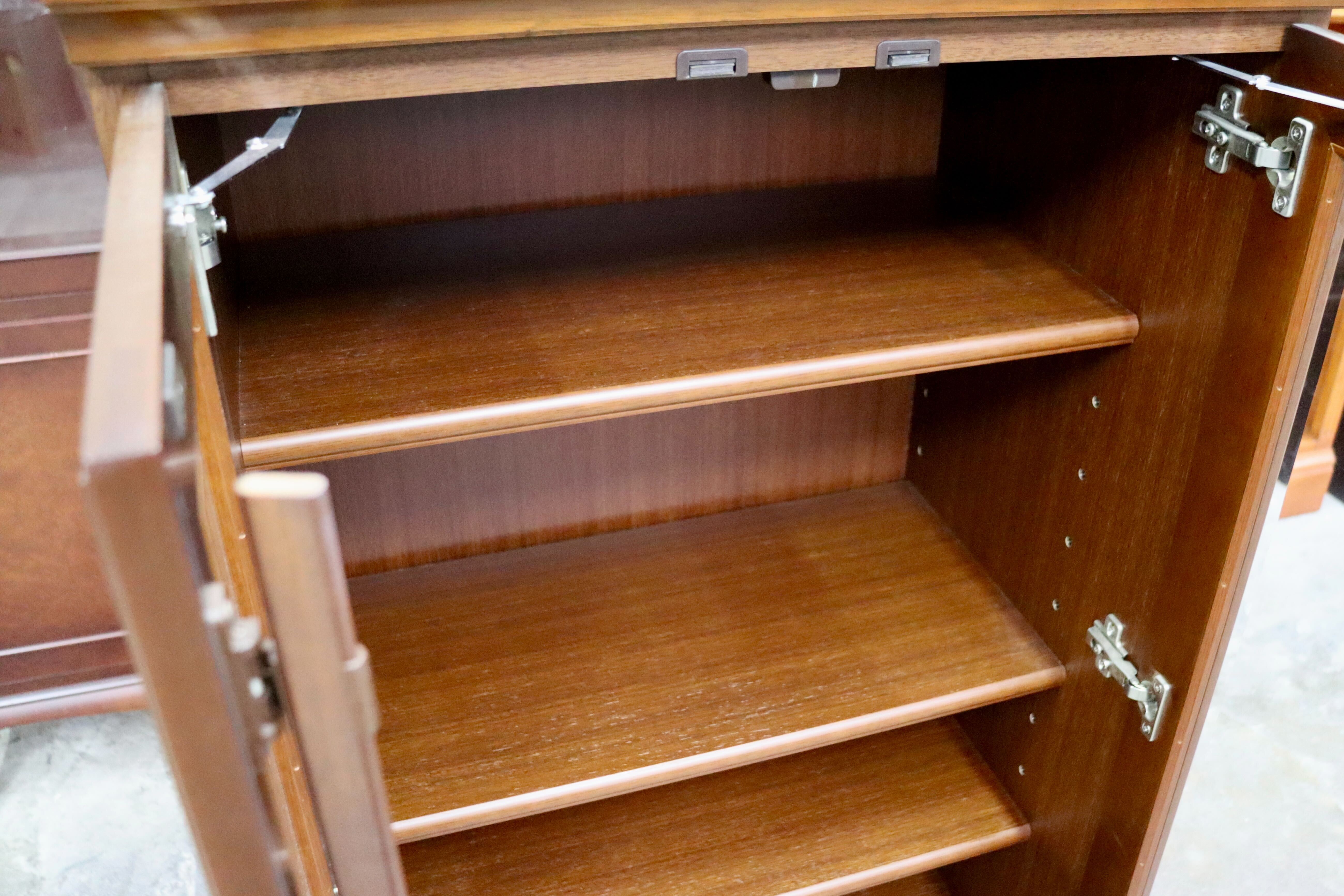 GMIK697○maruni / マルニ 地中海 キャビネット ミドルボード リビングボード サイドボード ガラスキャビネット クラシック モダン