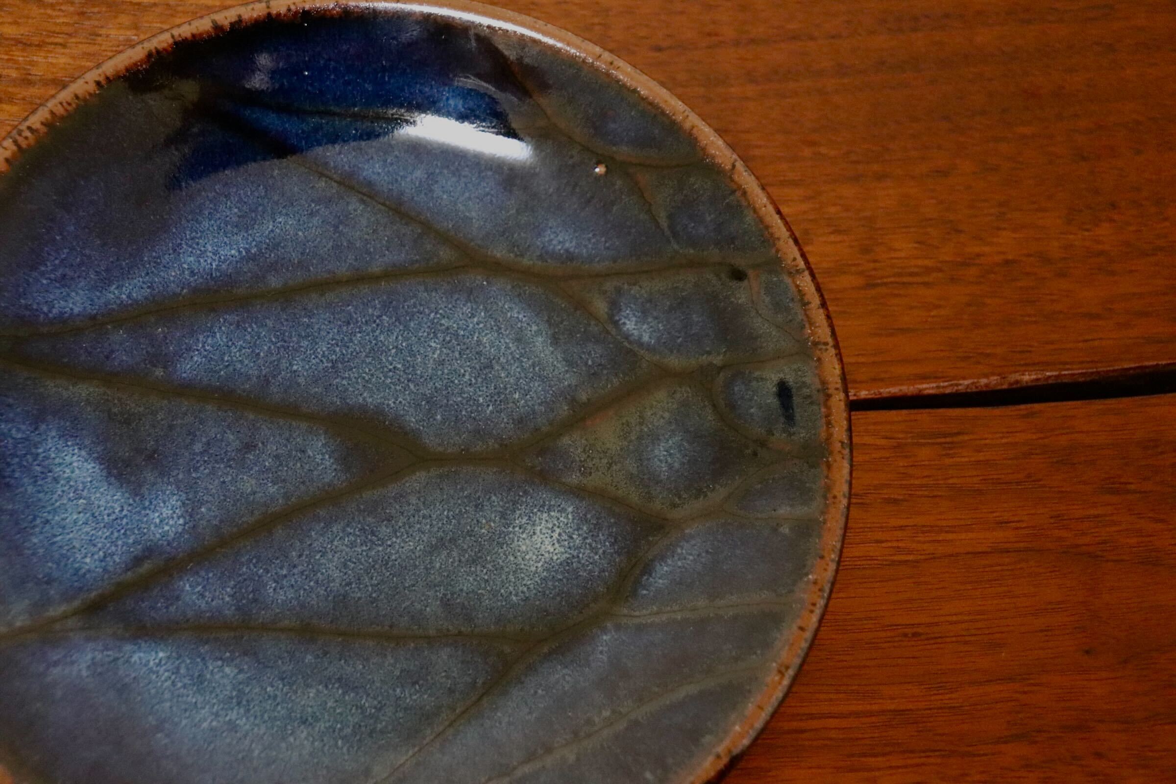 GMIO328E○陶勝窯 丹波焼 網目皿7寸 市野勝 市野勝磯 陶器 工芸品 丹波篠山 未使用