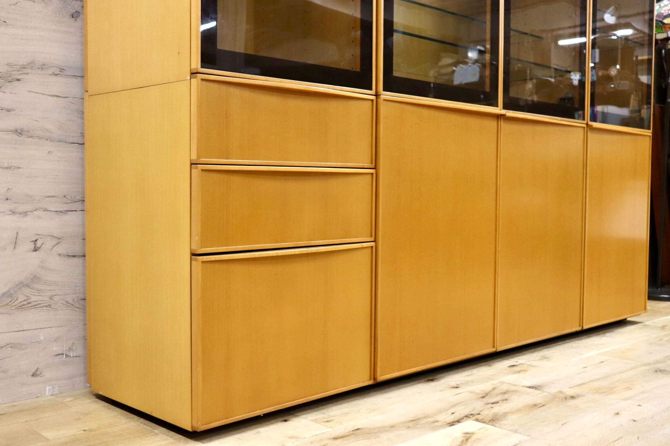 GMHH277○arflex / アルフレックス COMPOSER コンポーザー キャビネット 飾り棚 キュリオケース 収納棚 イタリアモダン 定価約84万