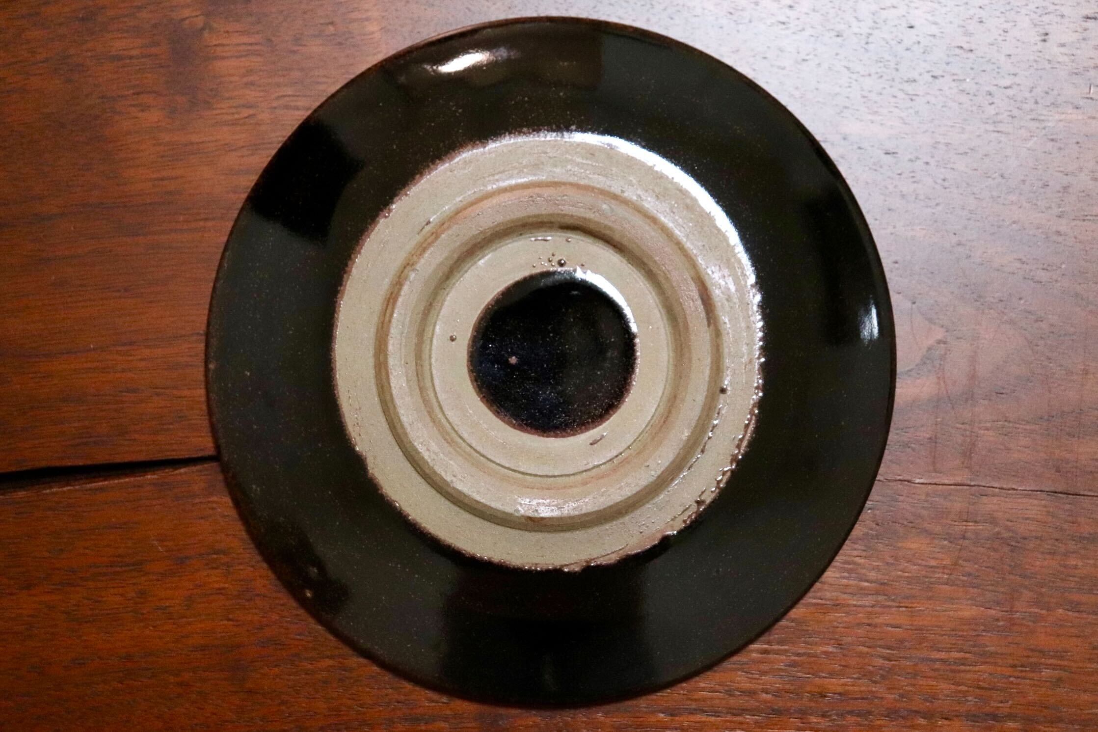 GMIO328E○陶勝窯 丹波焼 網目皿7寸 市野勝 市野勝磯 陶器 工芸品 丹波篠山 未使用