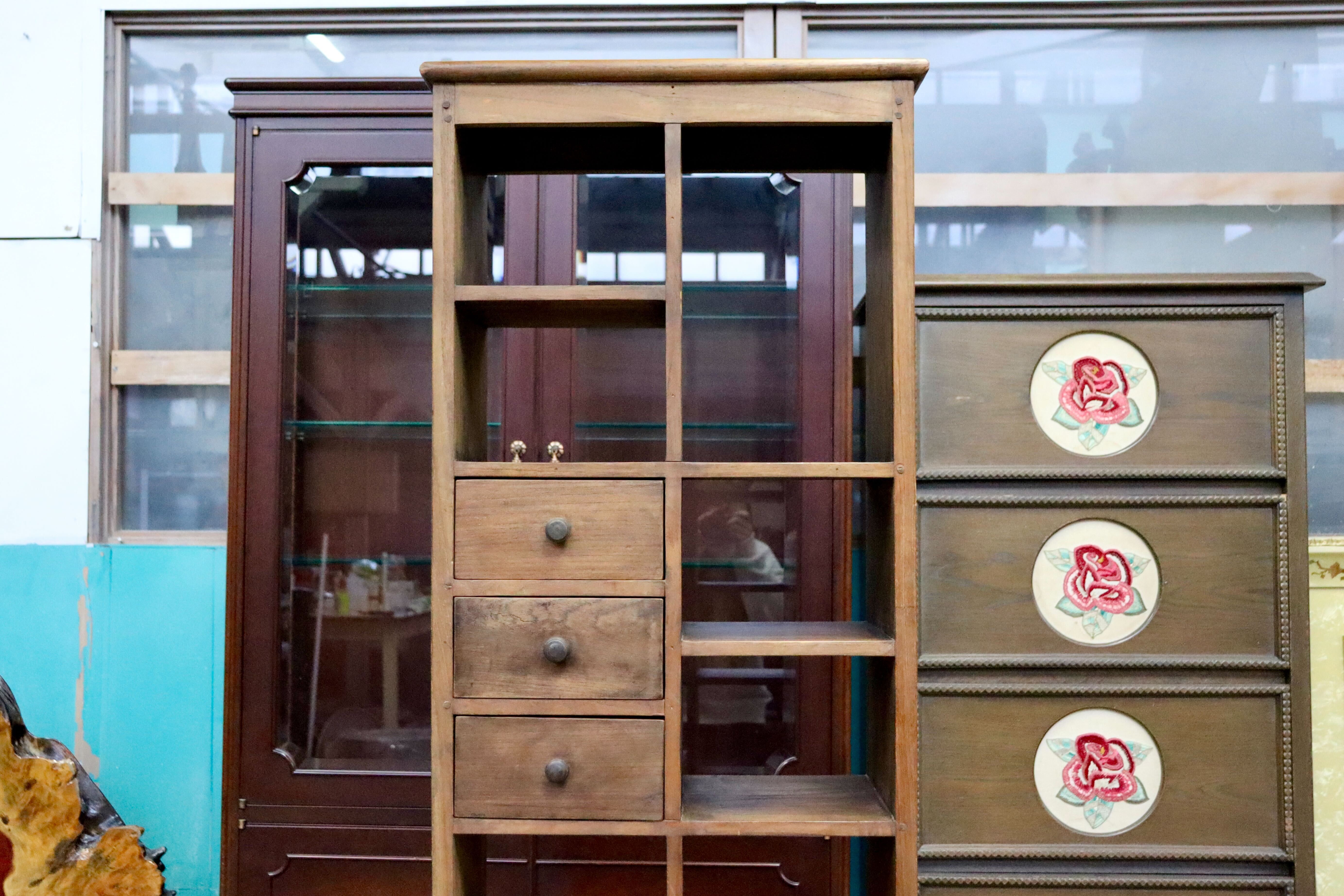 GMIS395○シェルフ ラック オープンラック キャビネット リビング収納 飾り棚 本棚 アンティーク レトロ モダン クラシック ヴィンテージ