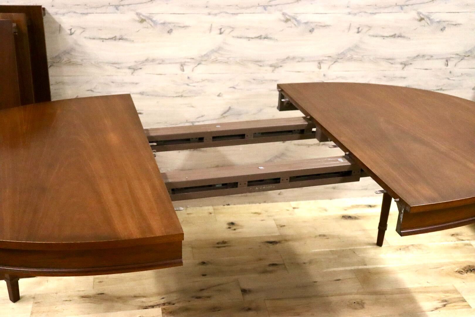 GMHS25○DREXEL HERITAGE / ドレクセルヘリテイジ Triune トライユン 伸長式ダイニングテーブル エクステンションテーブル 約65万 リペア済