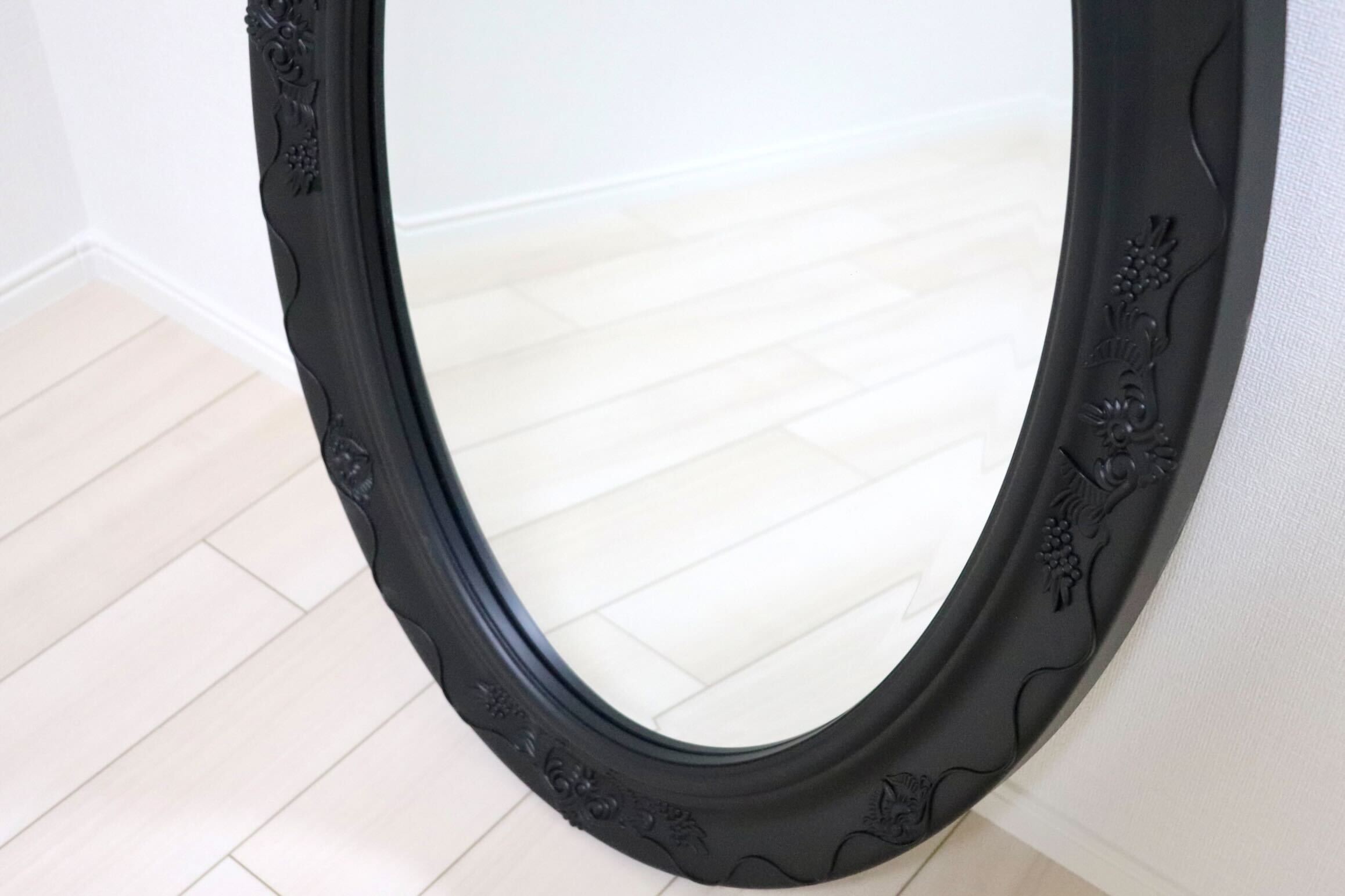 GMIK745A○ウォールミラー 壁掛け鏡 姿見 壁掛けミラー 全身鏡 立て掛けミラー 鏡 クラシック調